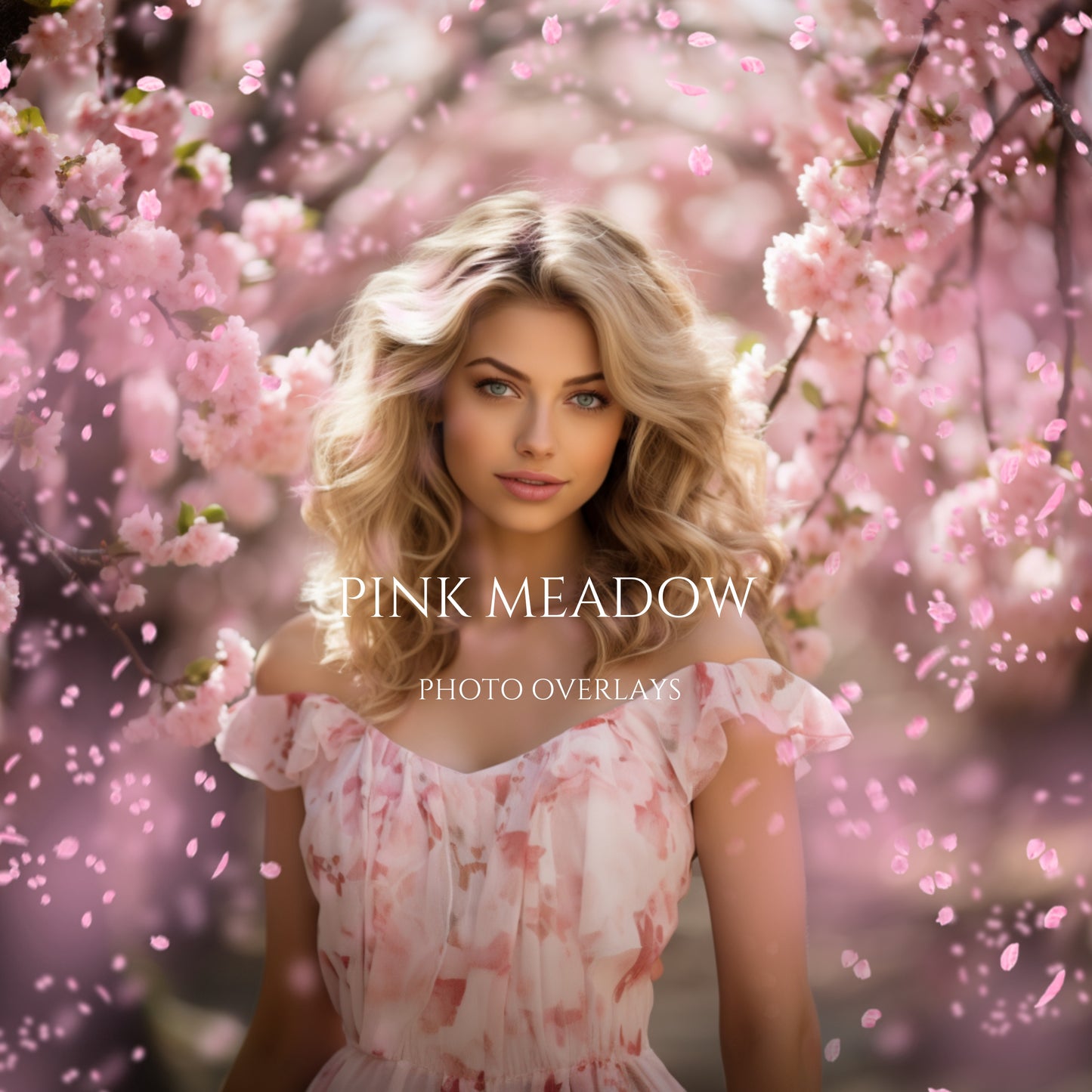 Cherry Blossom Photo Overlays