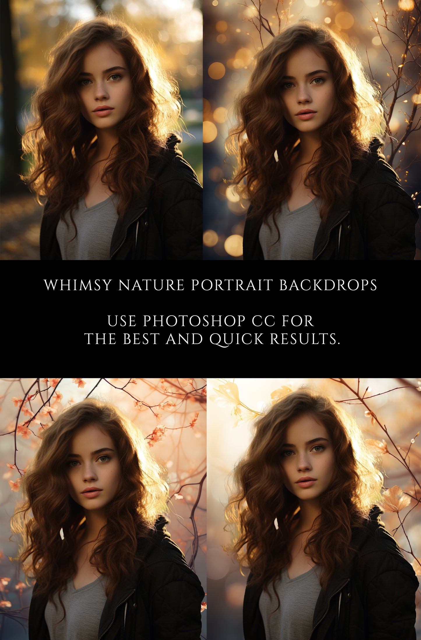 Whimsy Nature Portrait Backdrops