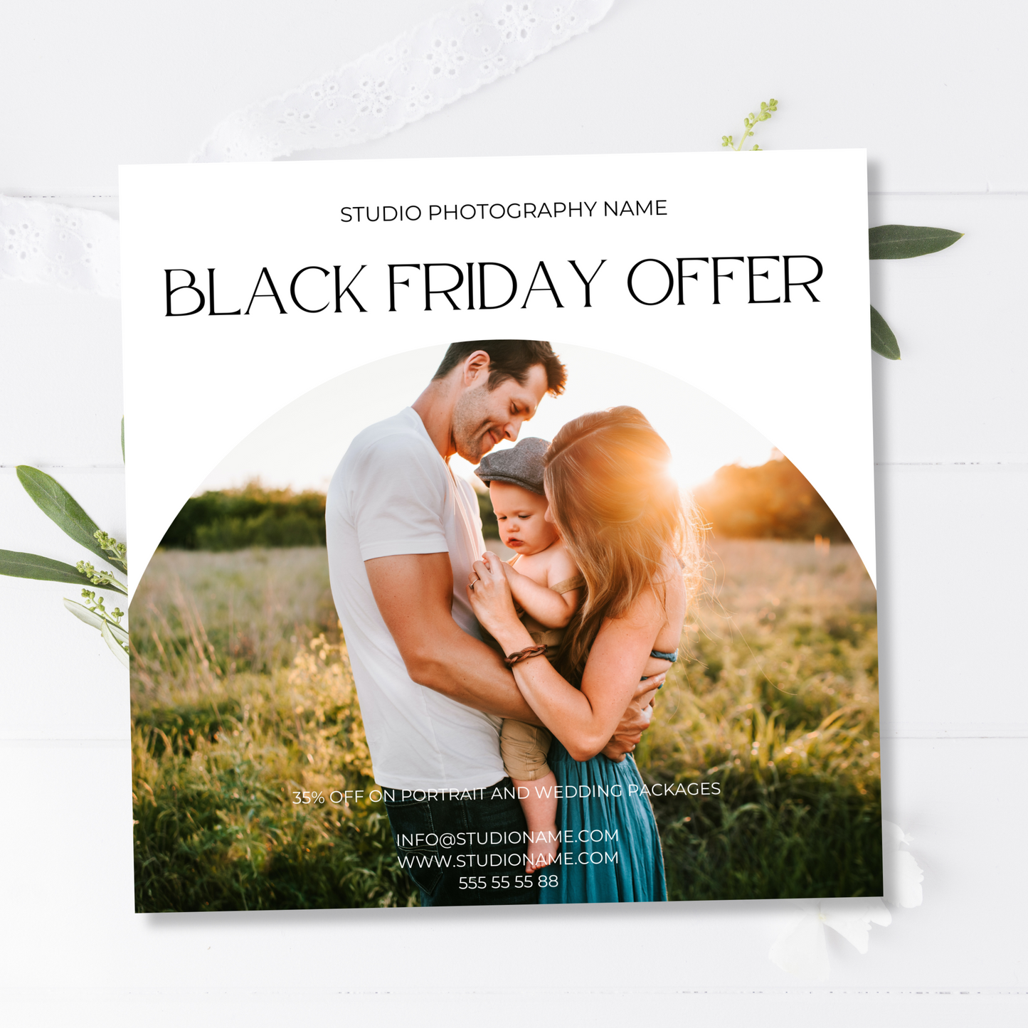 Black Friday Sale Canva Template