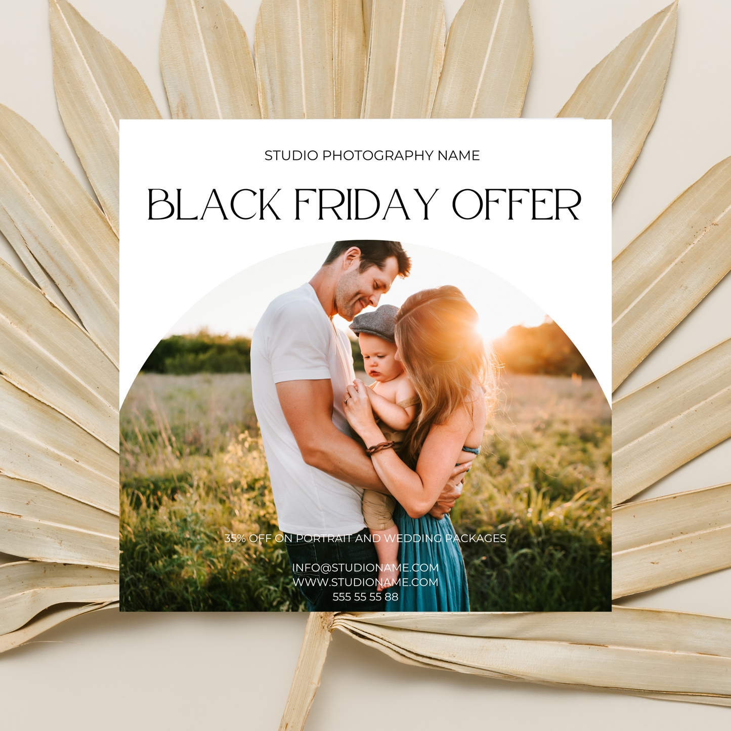 Black Friday Sale Canva Template