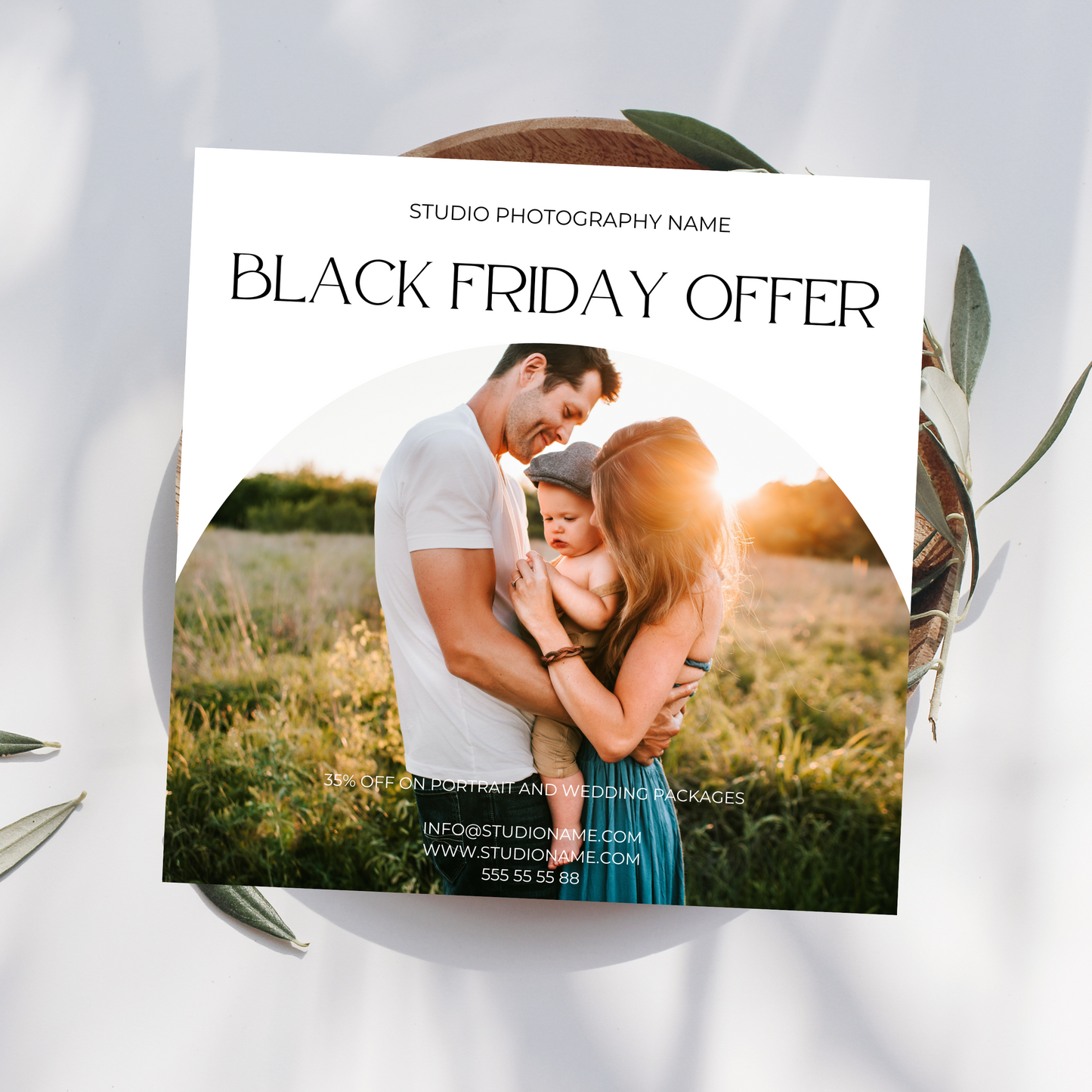 Black Friday Sale Canva Template