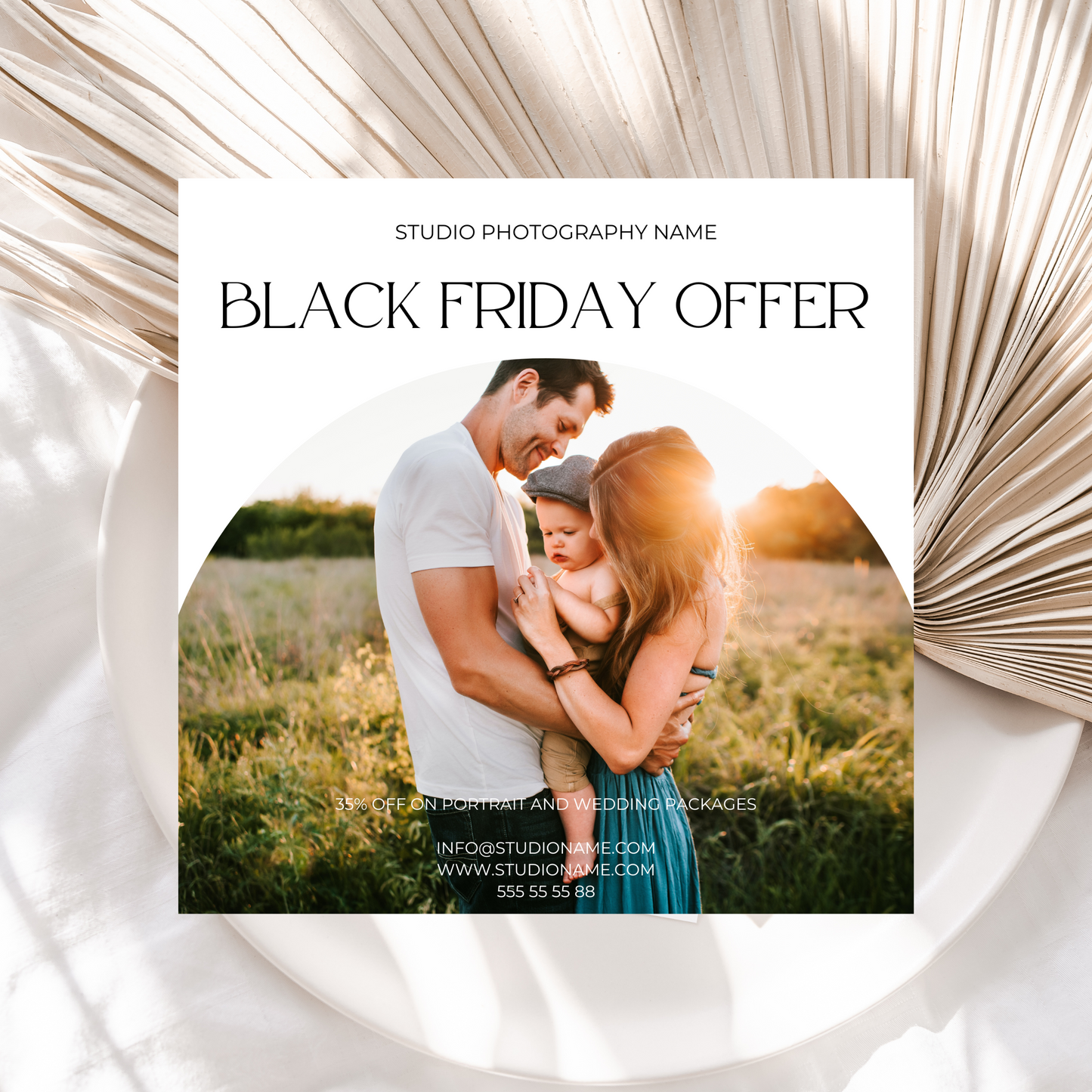 Black Friday Sale Canva Template