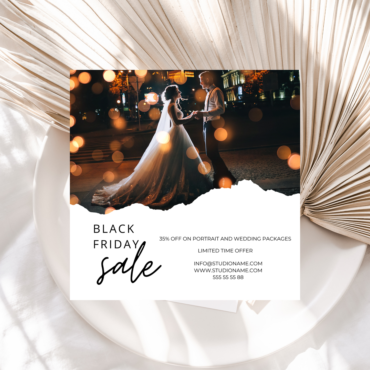 Black Friday Sale Canva Template