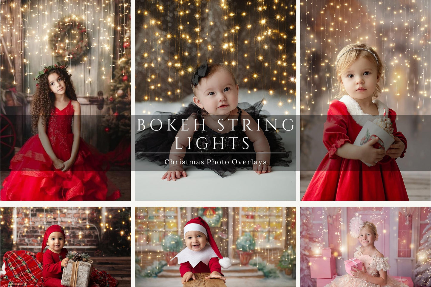 Bokeh String Light Overlays