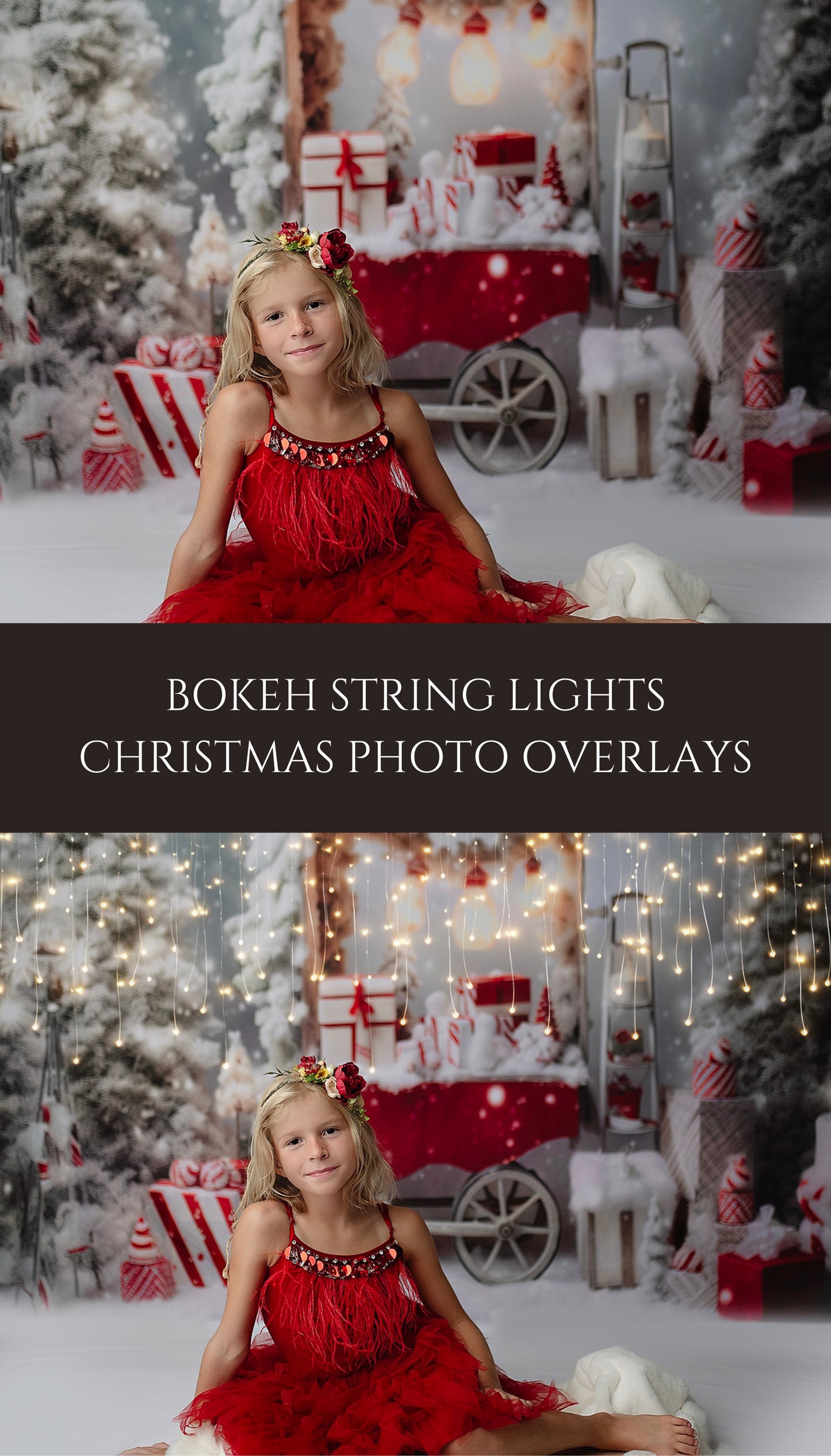 Bokeh String Light Overlays