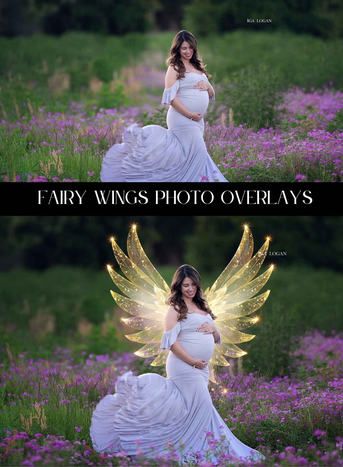 Fairy Wings Photo Overlays