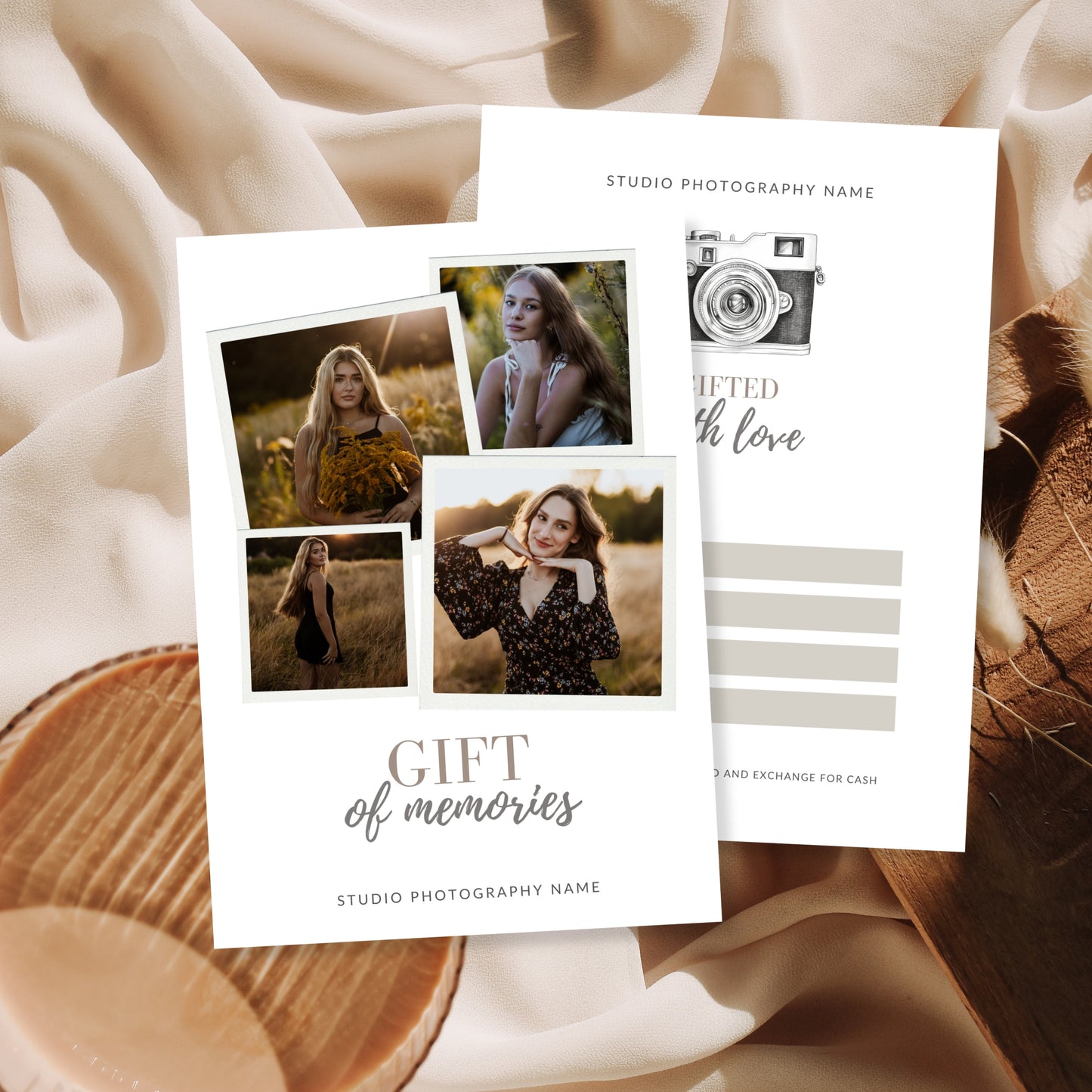 Photography Gift Certificate Template