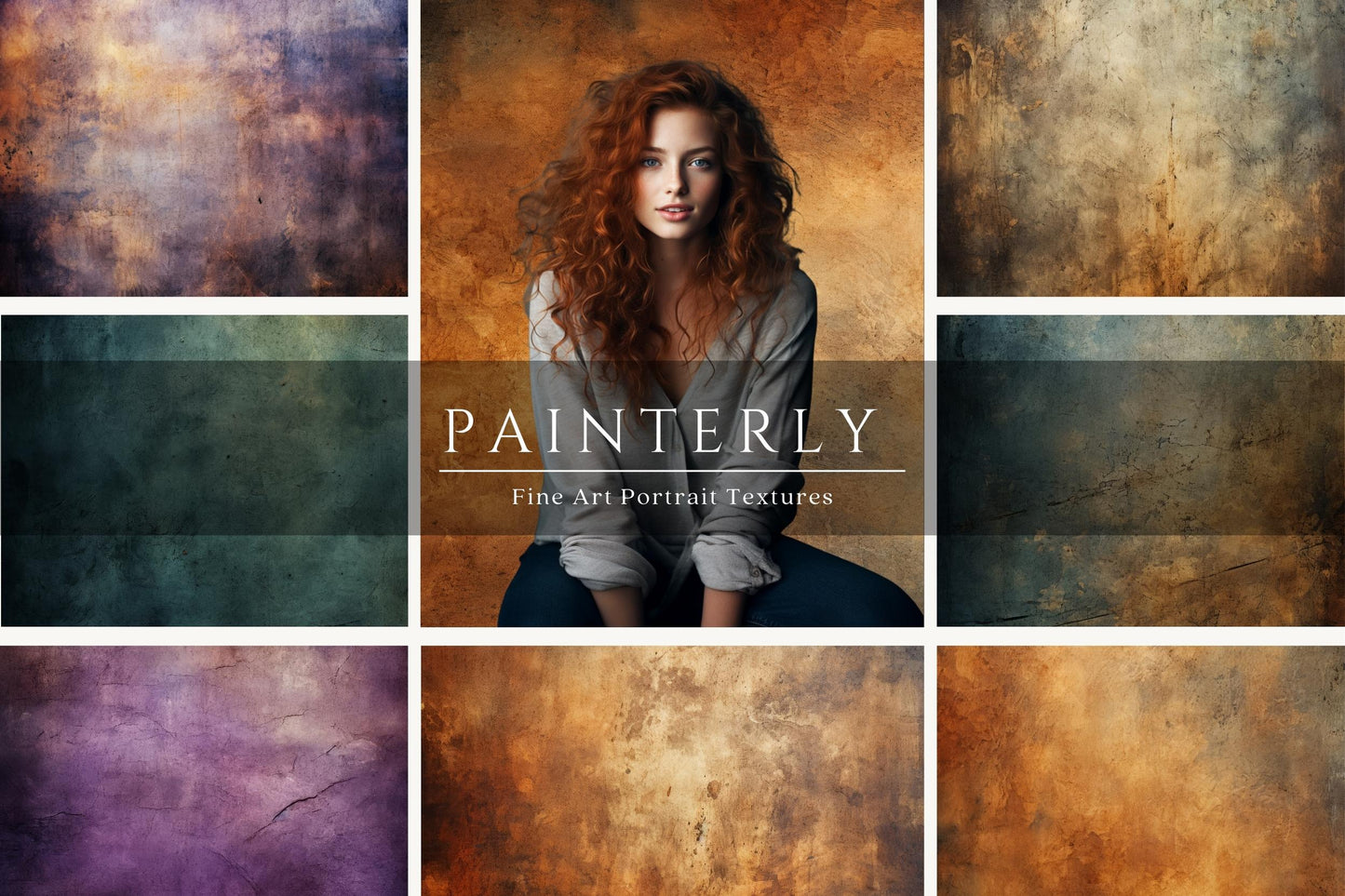 Painterly Fine Art Portrait Textures