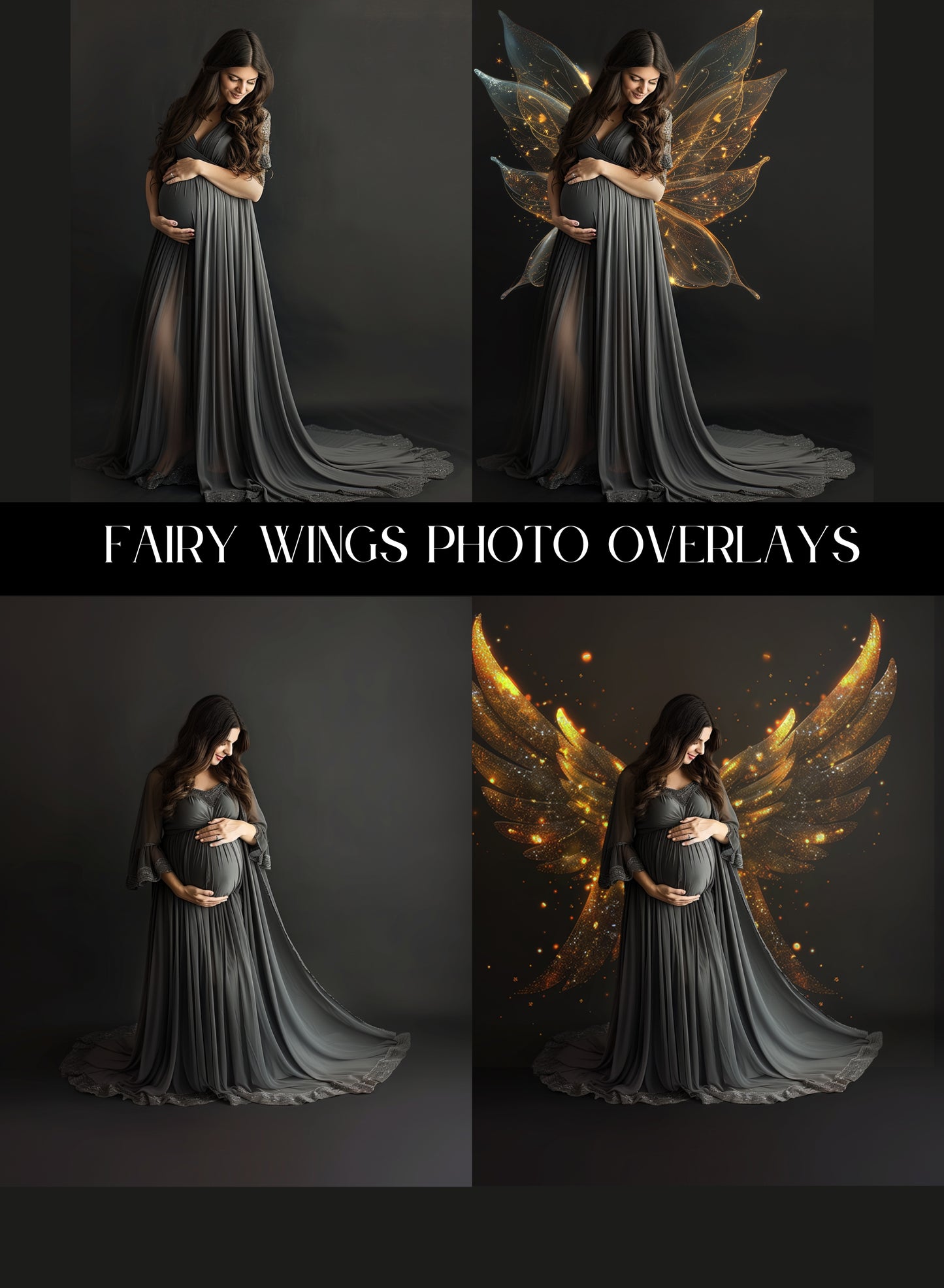 Fairy Wings Photo Overlays