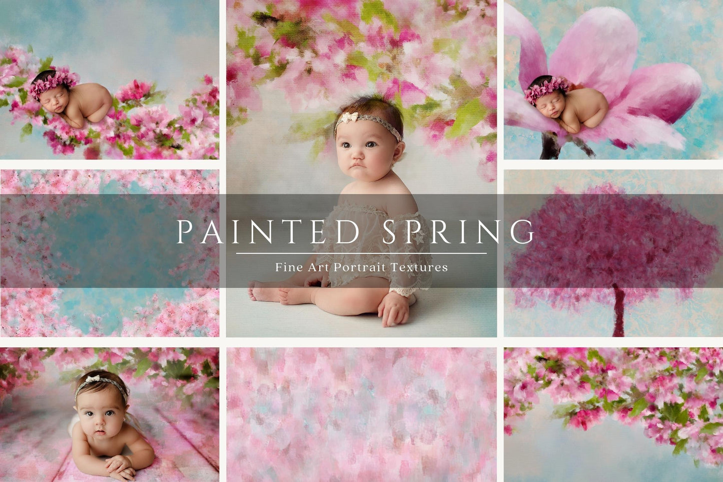 Blossom Fine Art Portrait Textures