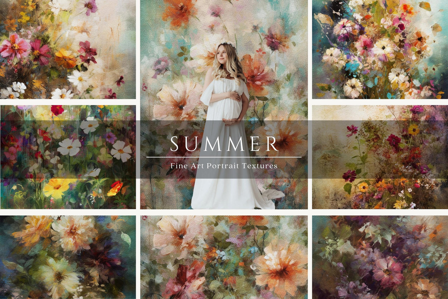 Summer Florals Fine Art Textures