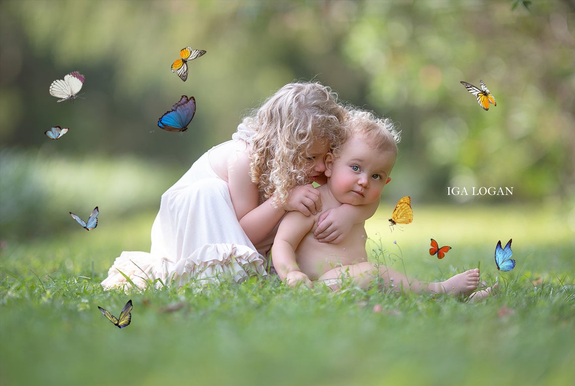 Butterfly Wish Photo Overlays