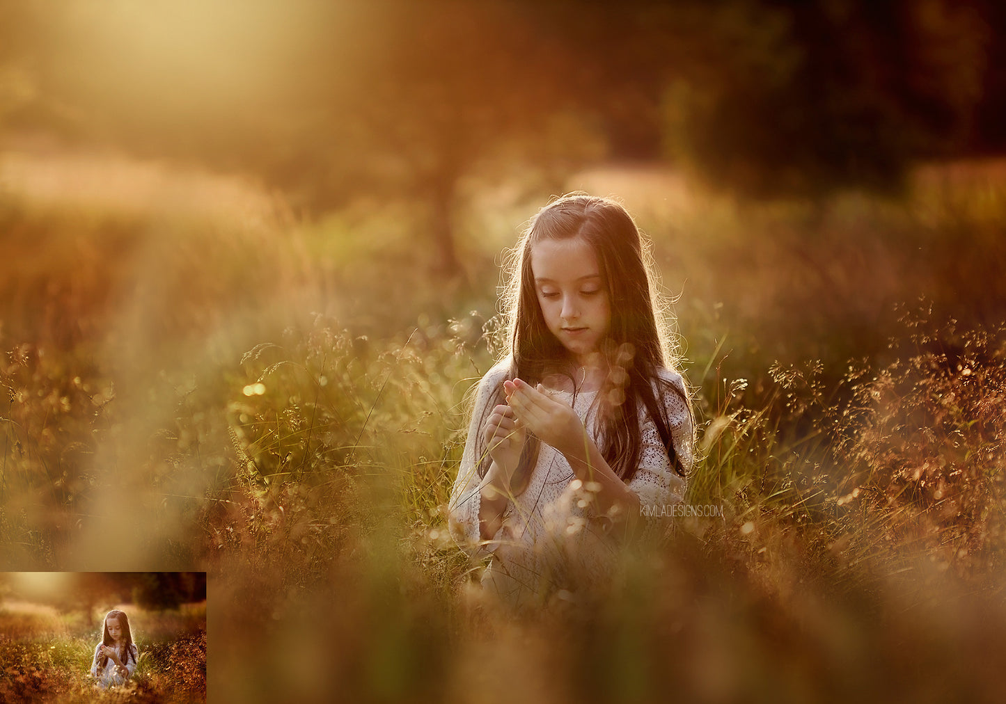 Shooting Through Grass Overlays - Photoshop Overlays, Digital Backgrounds and Lightroom Presets