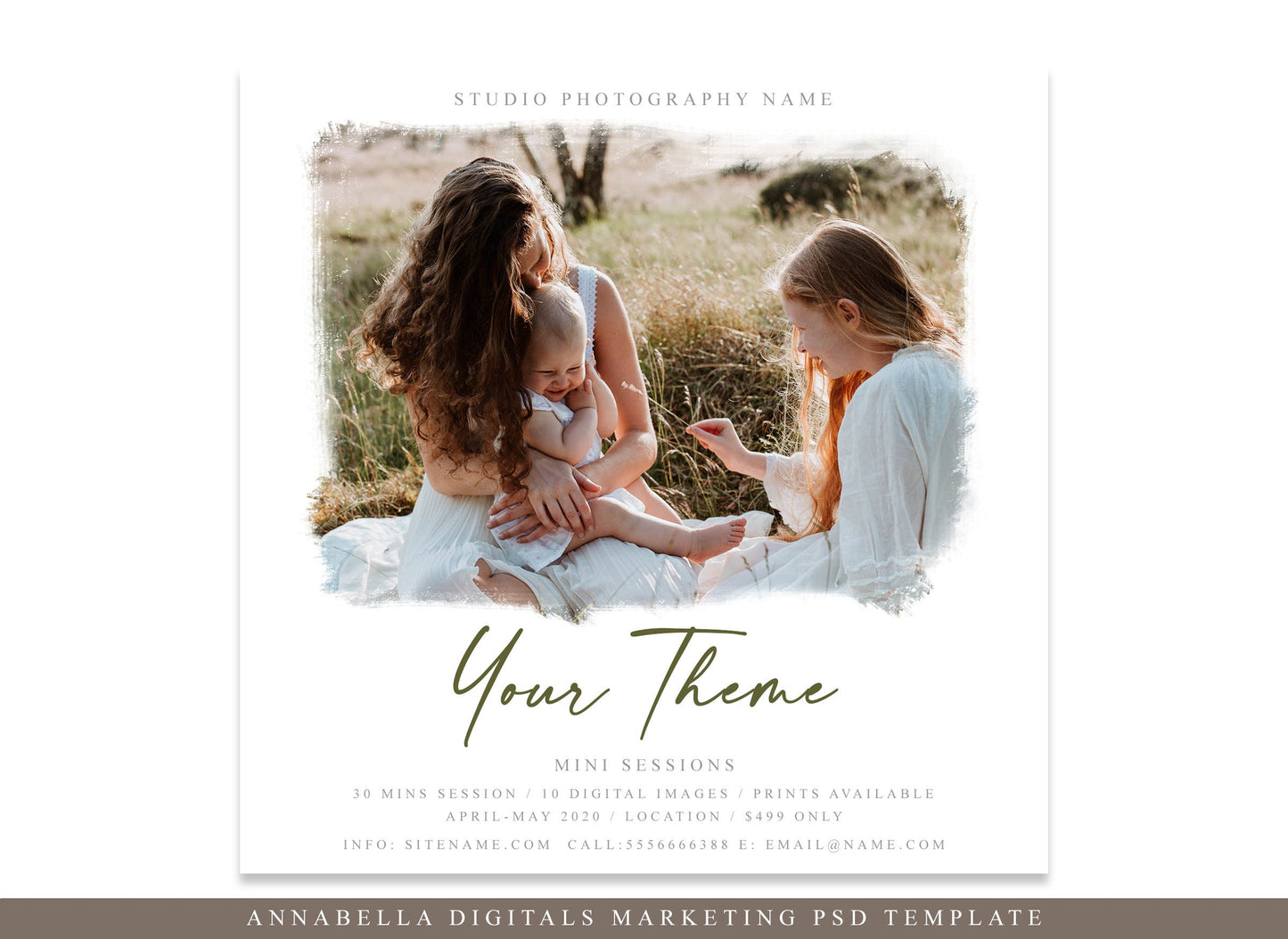 Mini Session Template