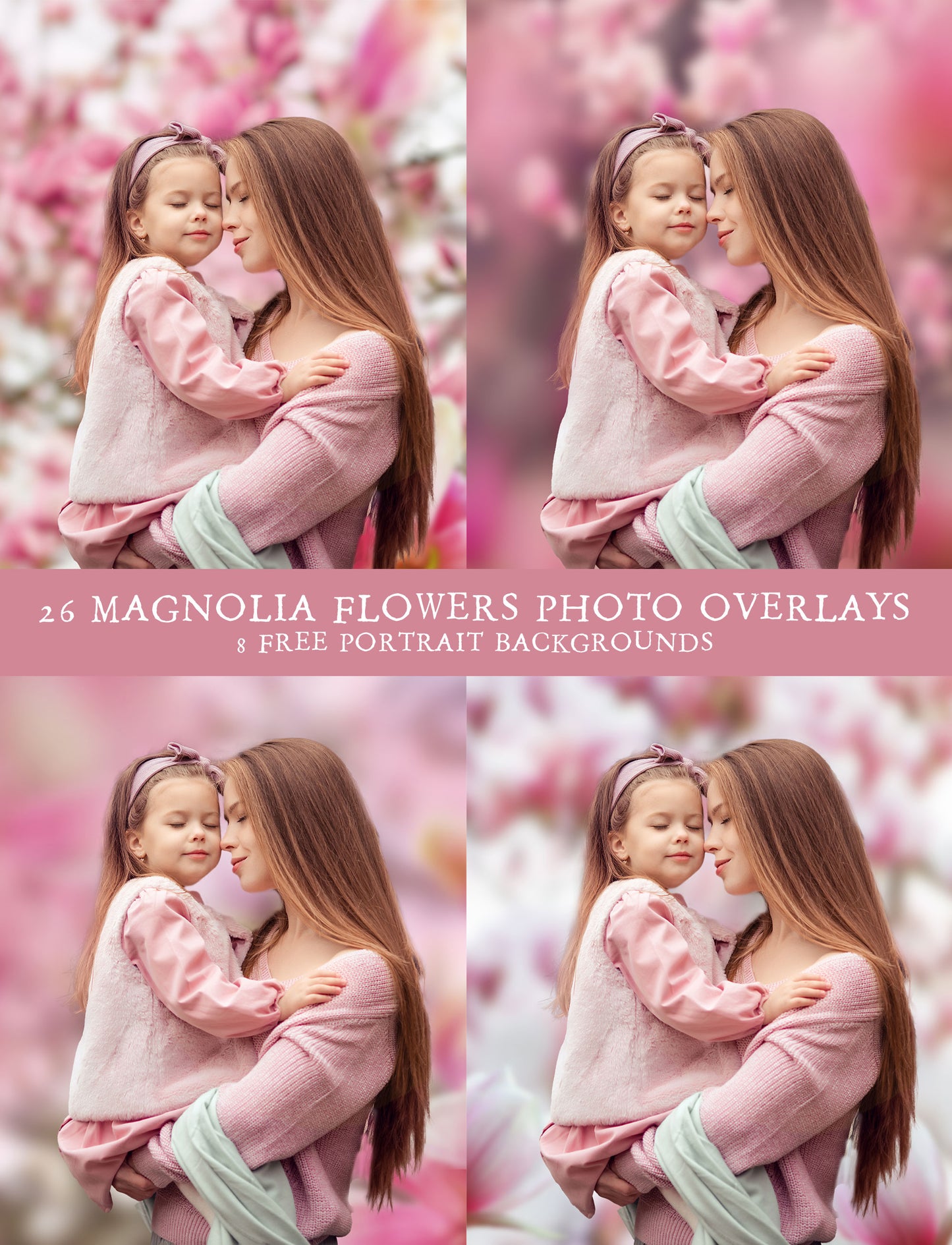 Magnolia Photo Overlays