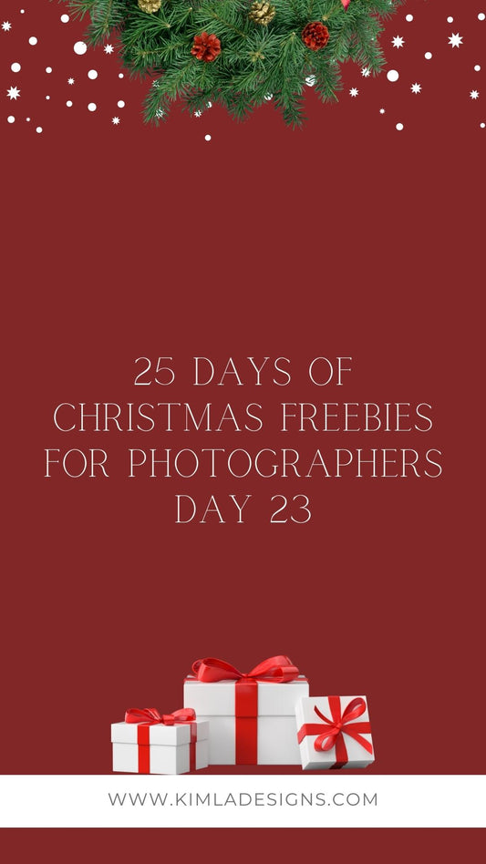 25 Days of Christmas Freebies Day 23