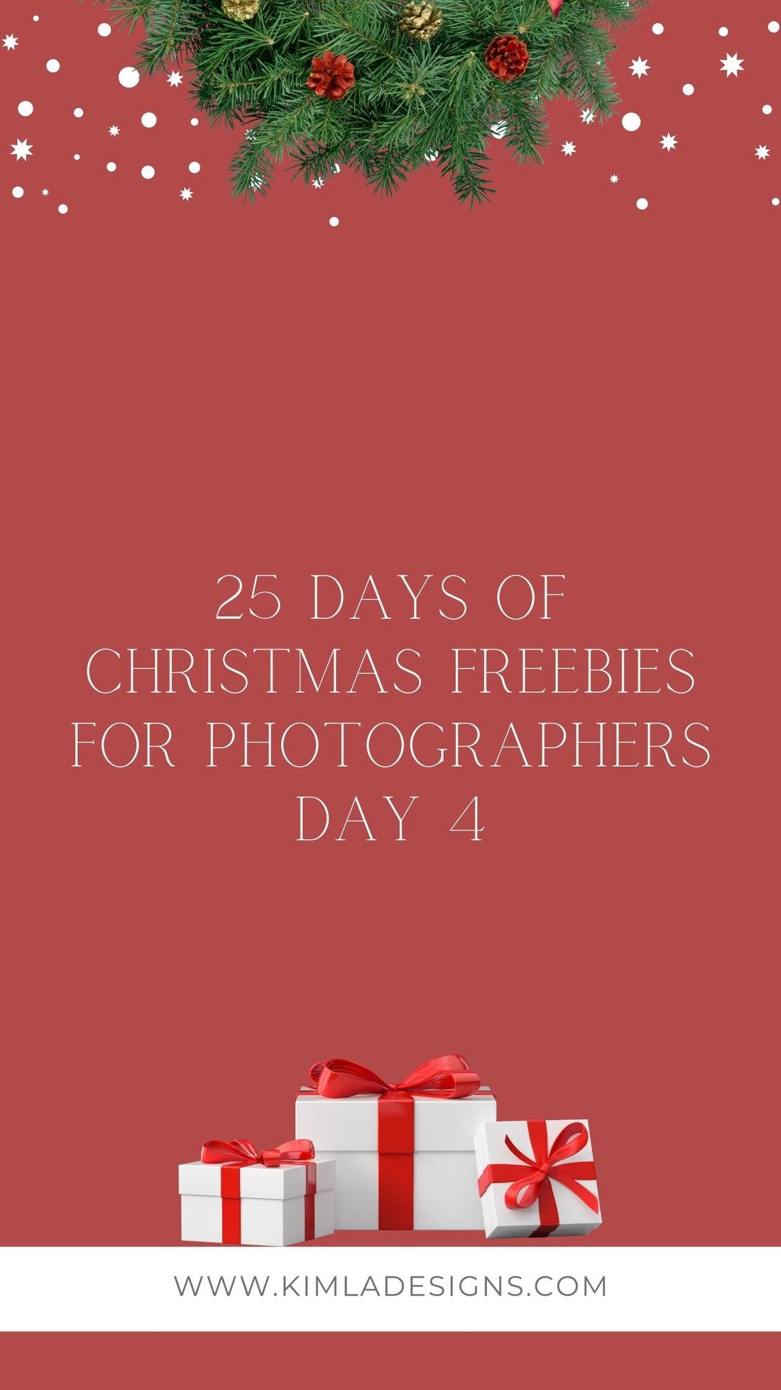 25 Days of Christmas Freebies Day 4th