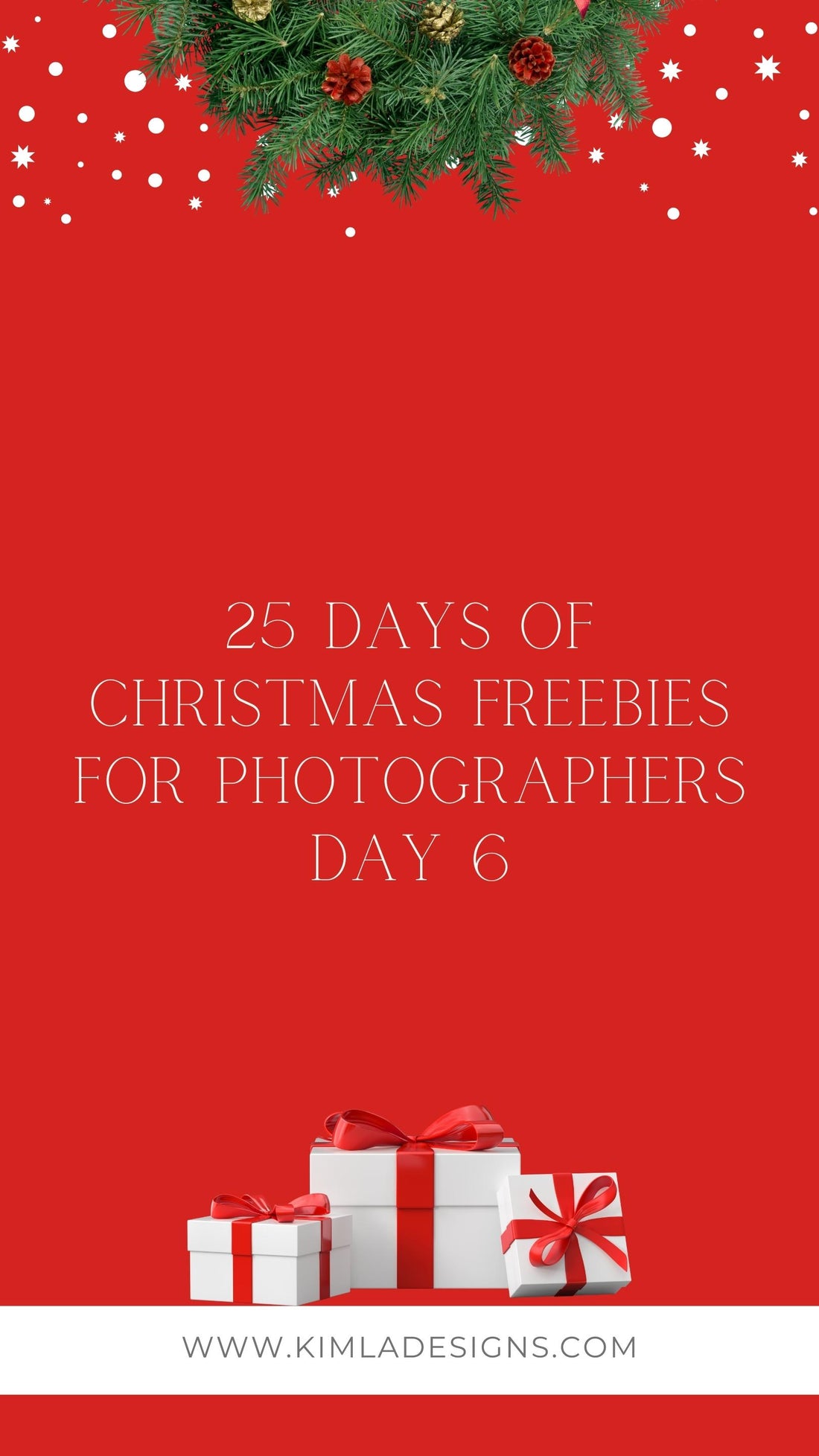 25 Days of Christmas Freebies Day 6th