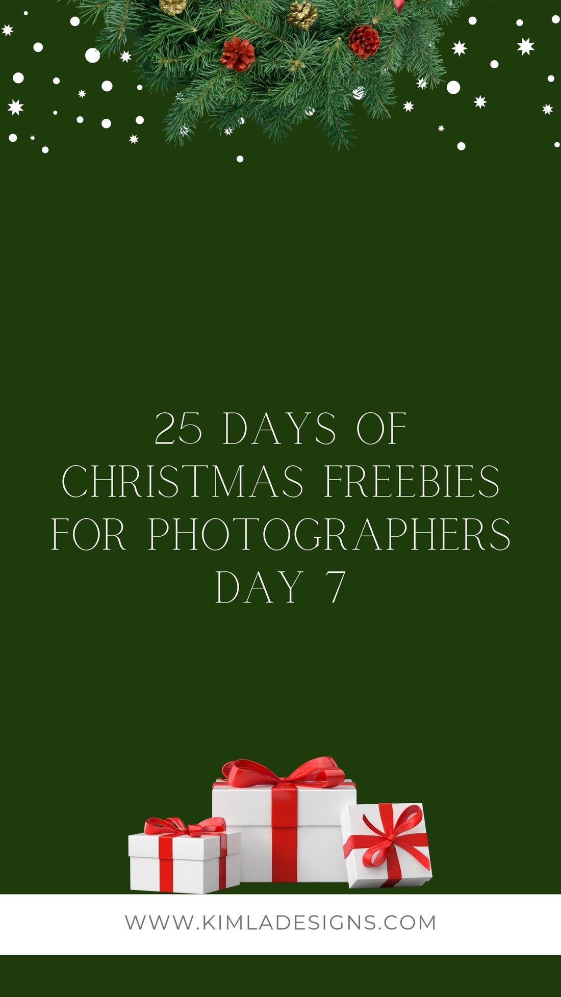 25 Days of Christmas Freebies Day 7th
