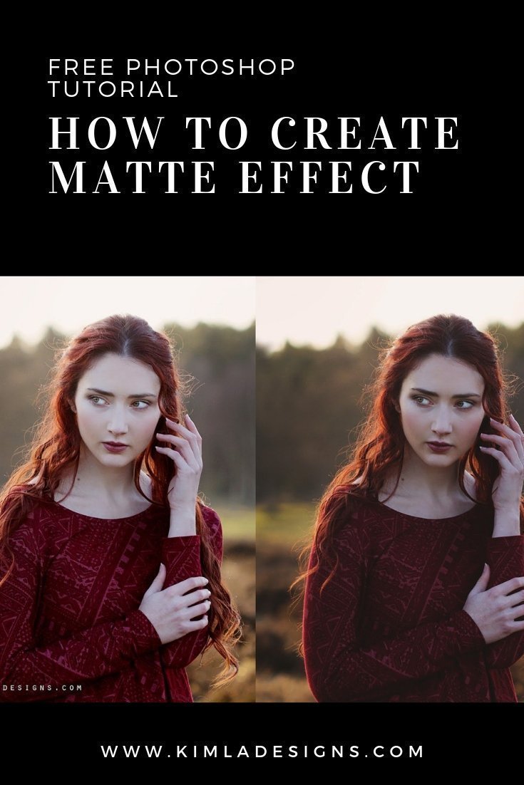 Sleeve - How to Create Matte Effect in Photoshop
