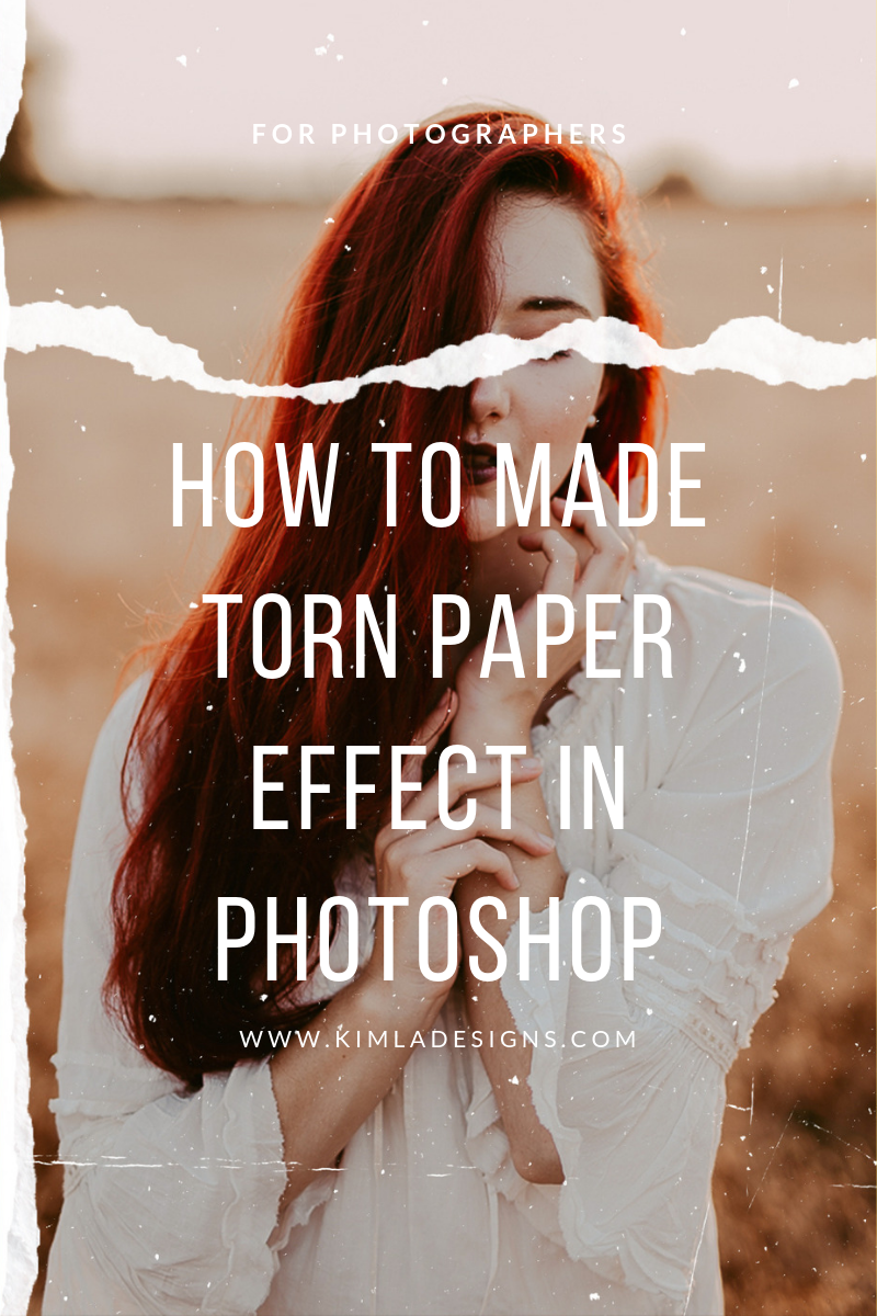Human - How to Made Torn Paper Effect in Photoshop