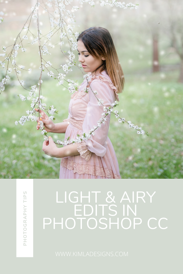 Light & Airy Edits in Photoshop