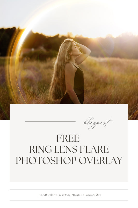 Freebie Friday - Ring Lens Flare Photoshop Overlays