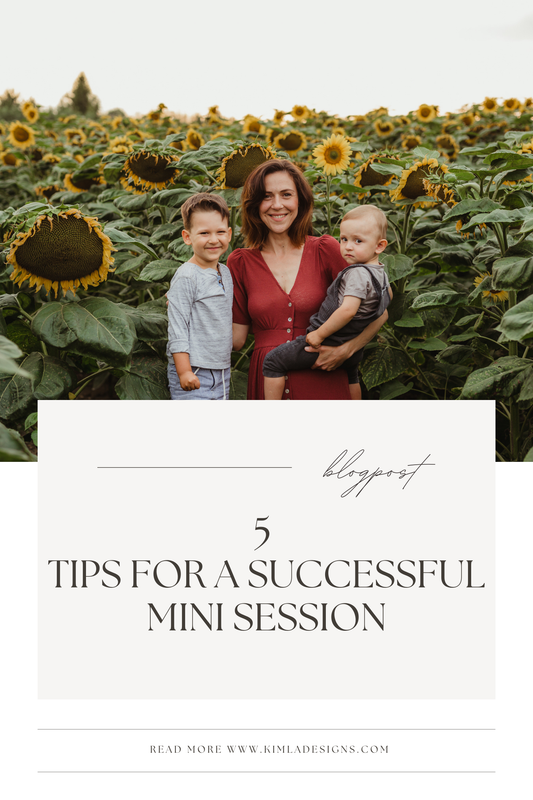 Person - 5 Tips for Photographers to Ensure a Successful Mini-Session