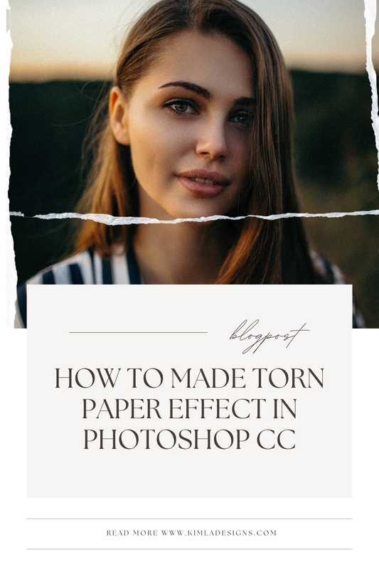 How to Made Torn Paper Effect in Photoshop