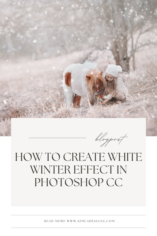 Outdoors - How to Create White Winter Effect