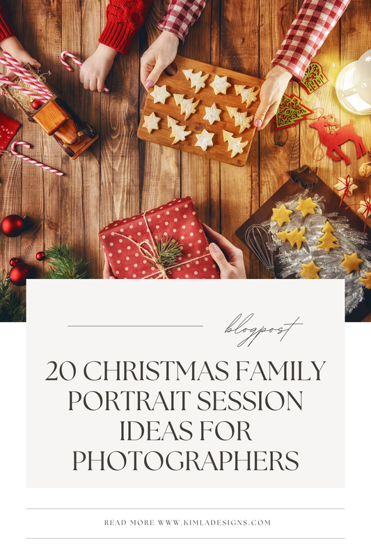 20 Christmas Family Portrait Session Ideas for Photographers