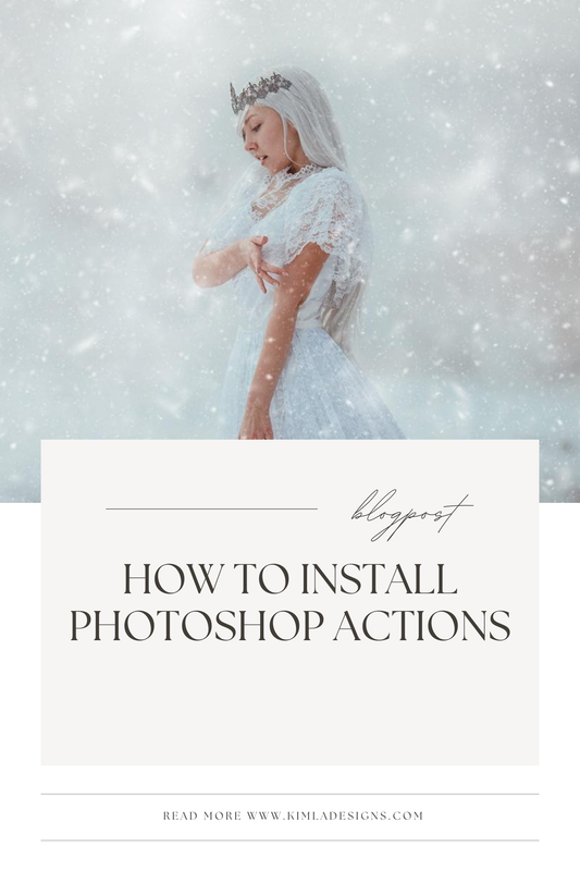 How to Install Photoshop Actions