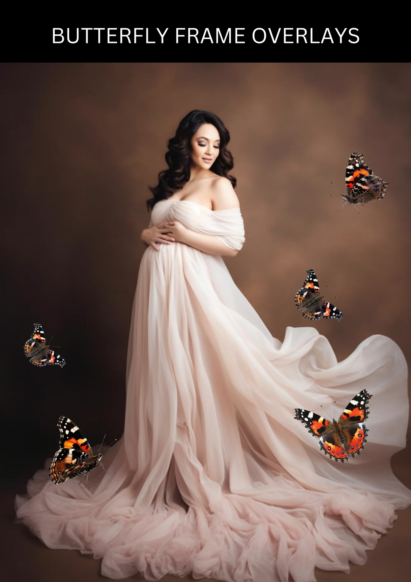 Butterfly Frame Photo Overlays