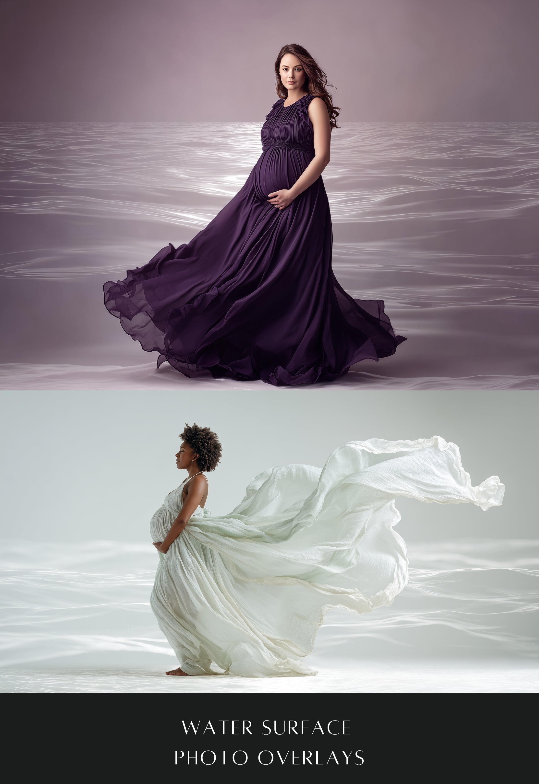 Water Surface Reflection Photo Overlays