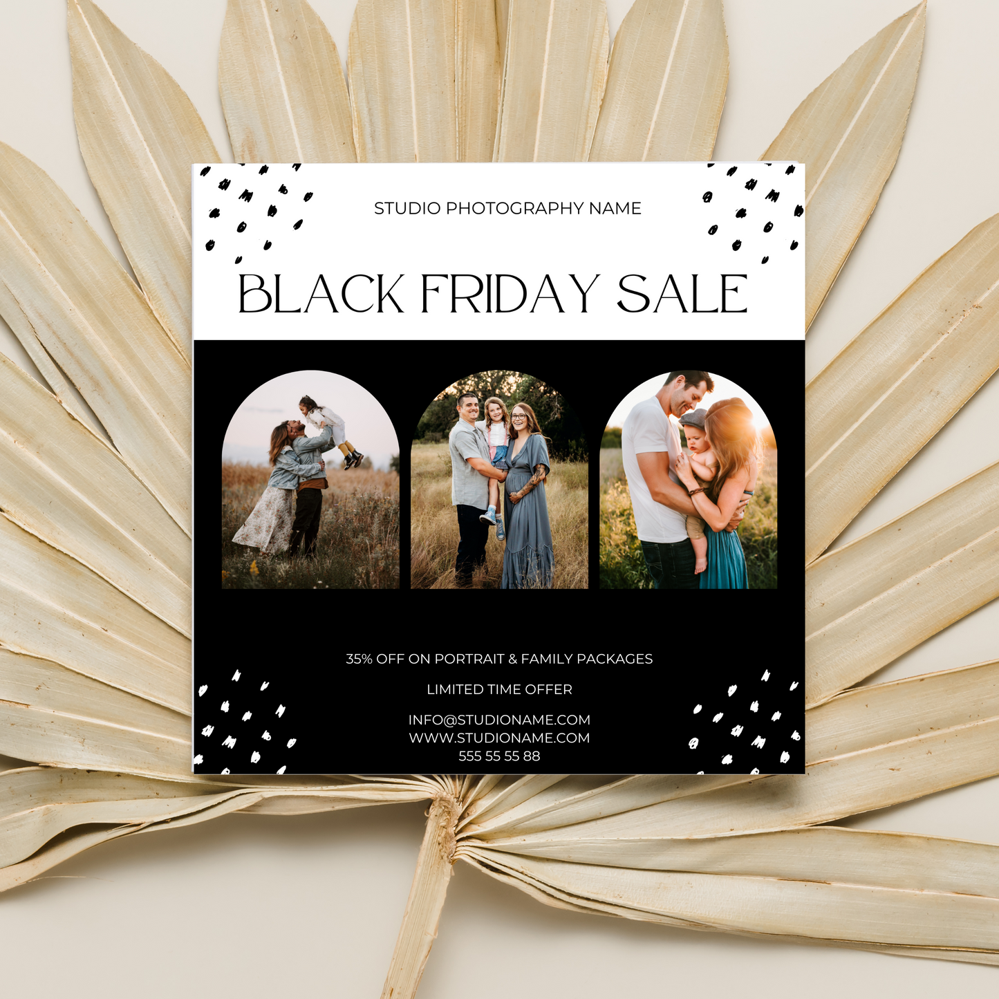 Black Friday Sale Canva Template