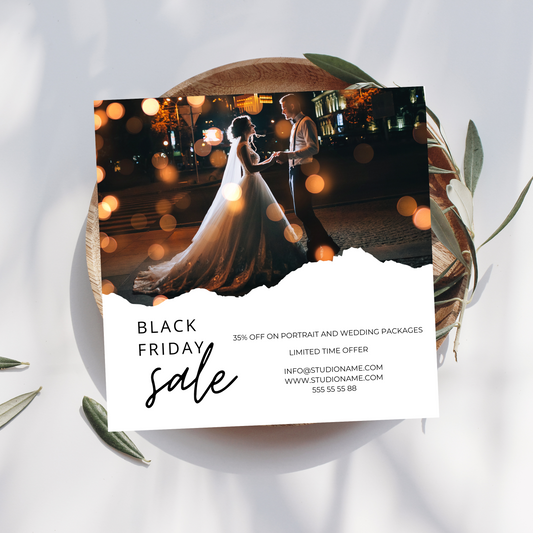 Black Friday Sale Canva Template