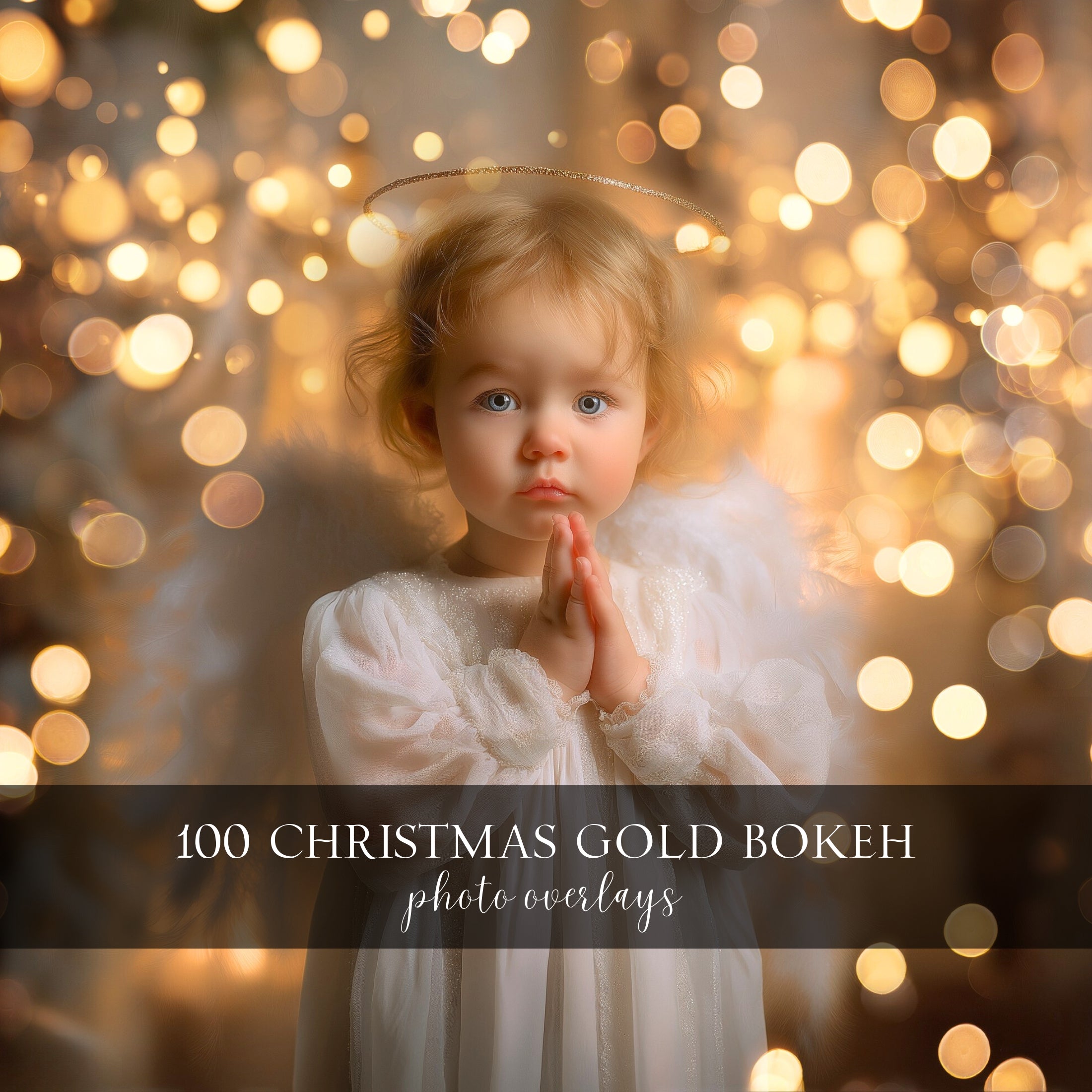 Christmas Bokeh Light Overlays Bundle Offer