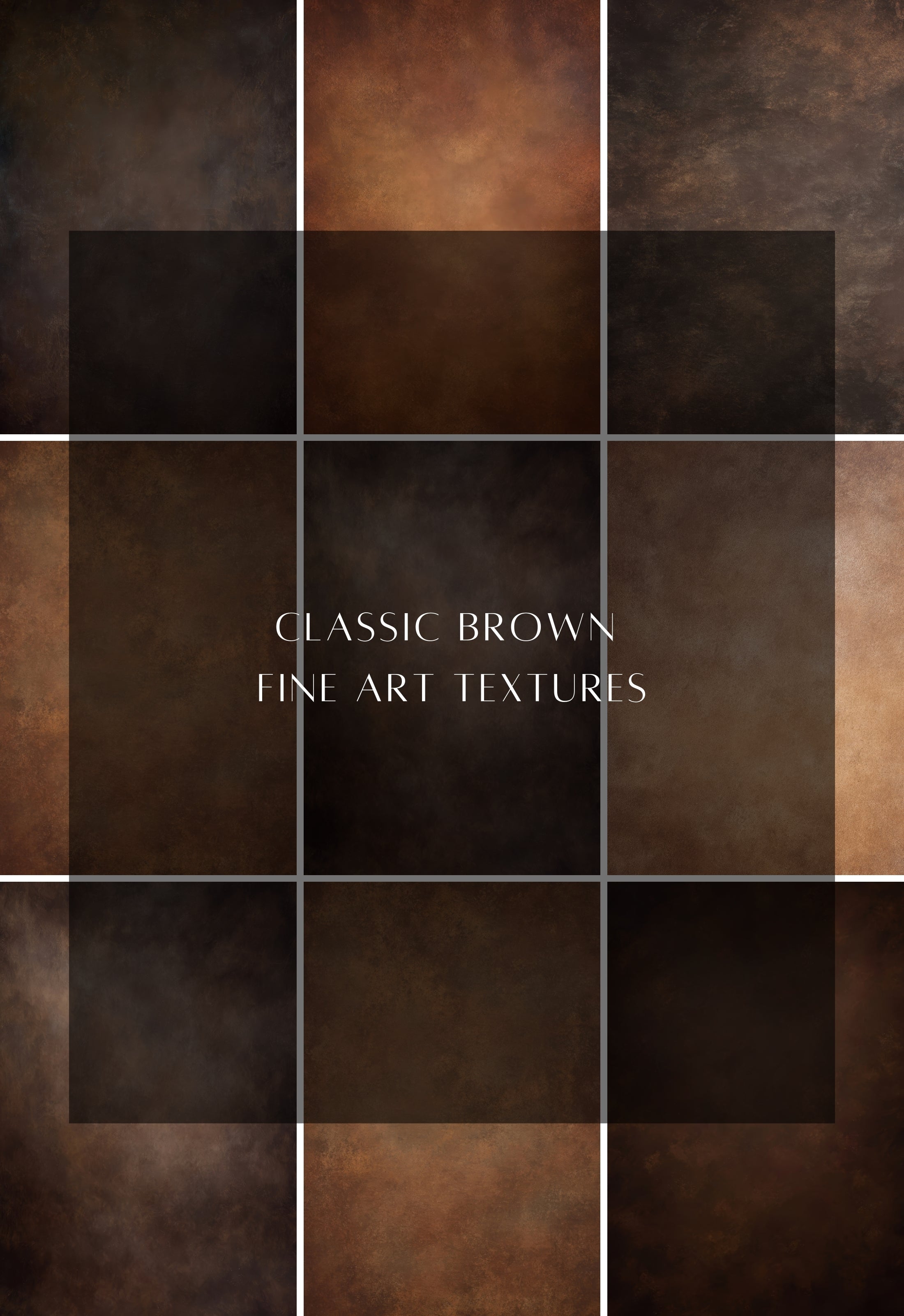 Classic Brown Fine Art Portrait Textures