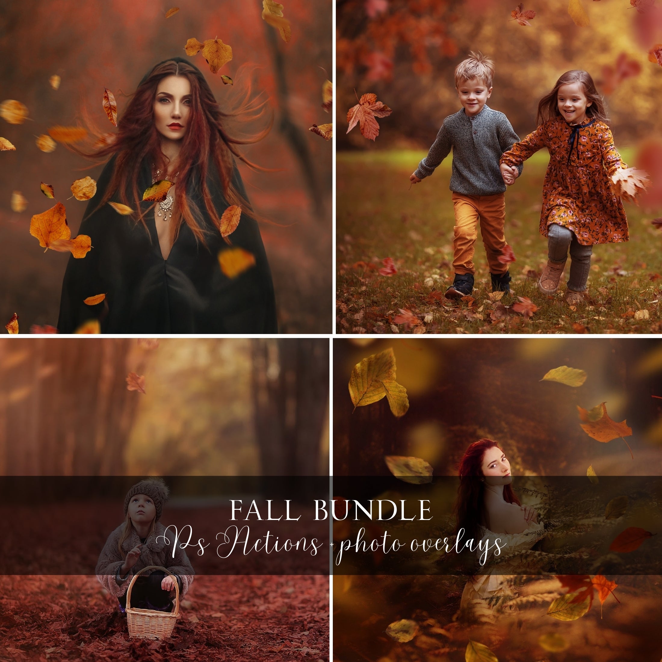 Fall Photoshop Actions and Overlays Bundle Offer