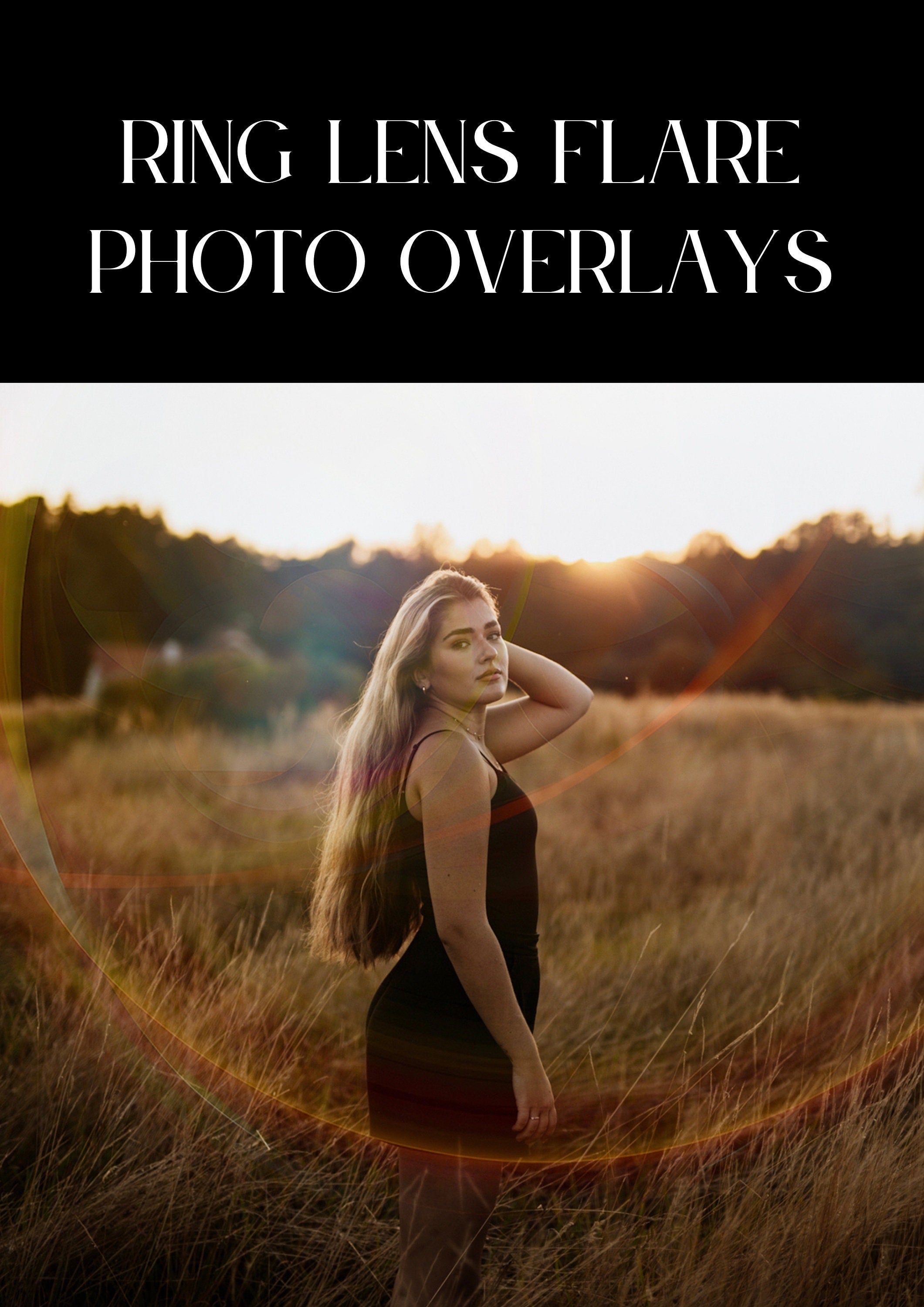 Ring Lens Flare Photo Overlays