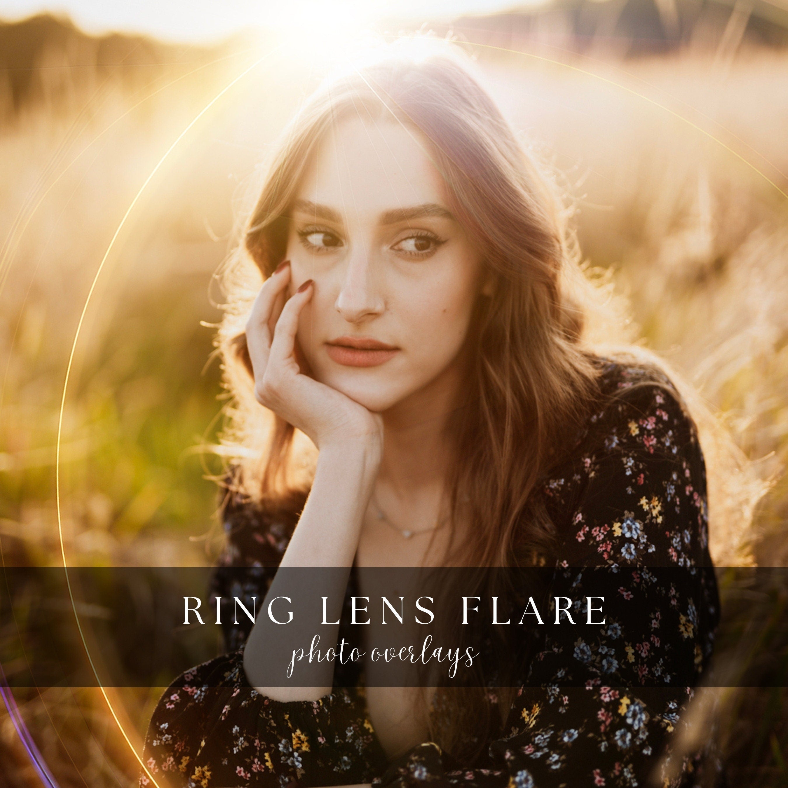 Ring Lens Flare Photo Overlays