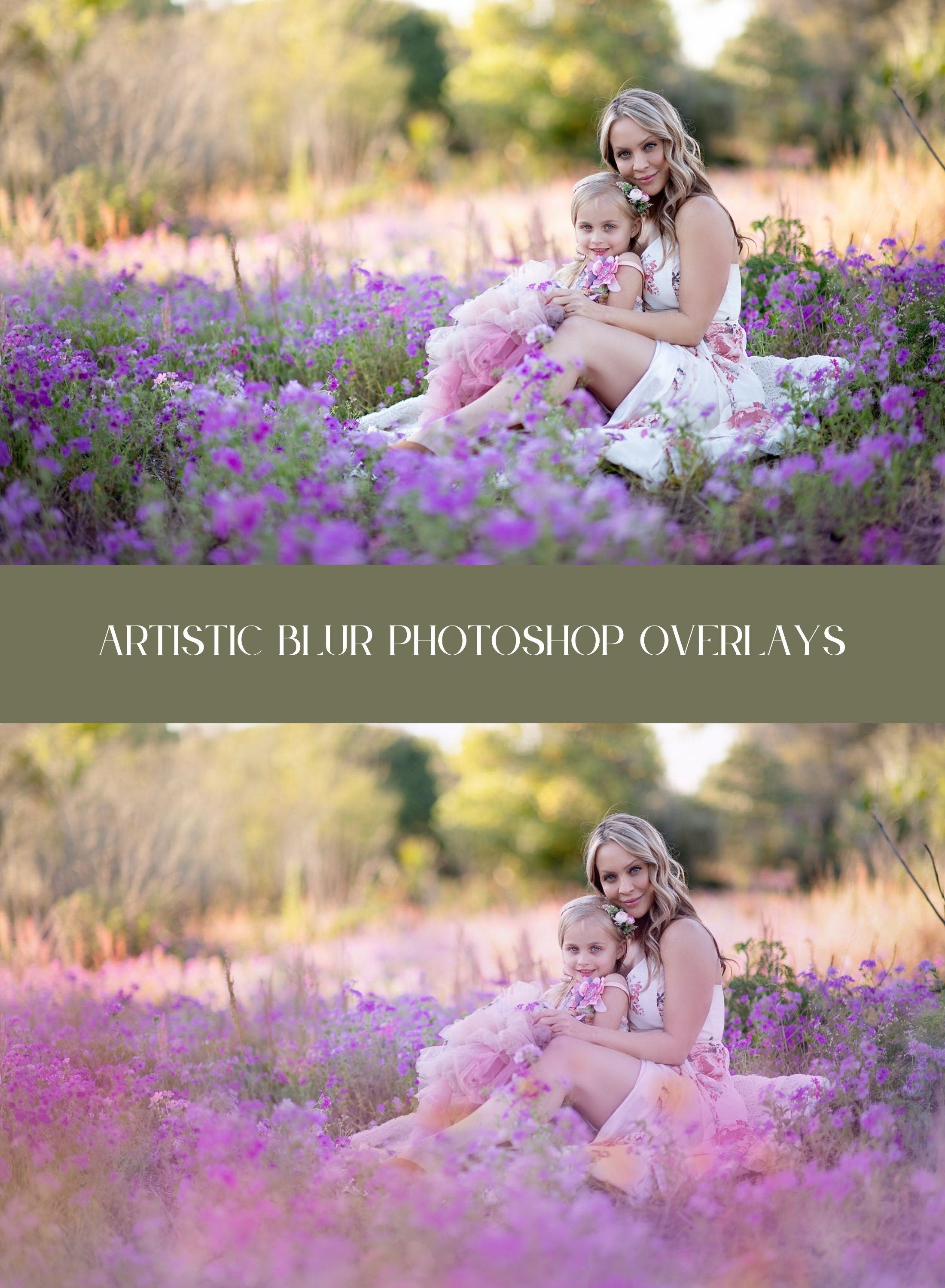 Artistic Blur Photo Overlays