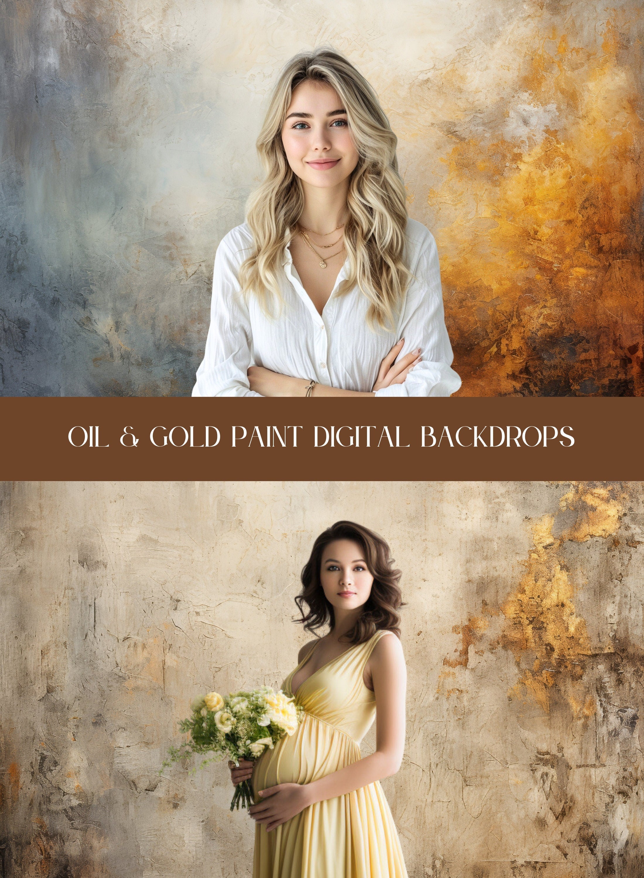 Gold Oil Fine Art Textures