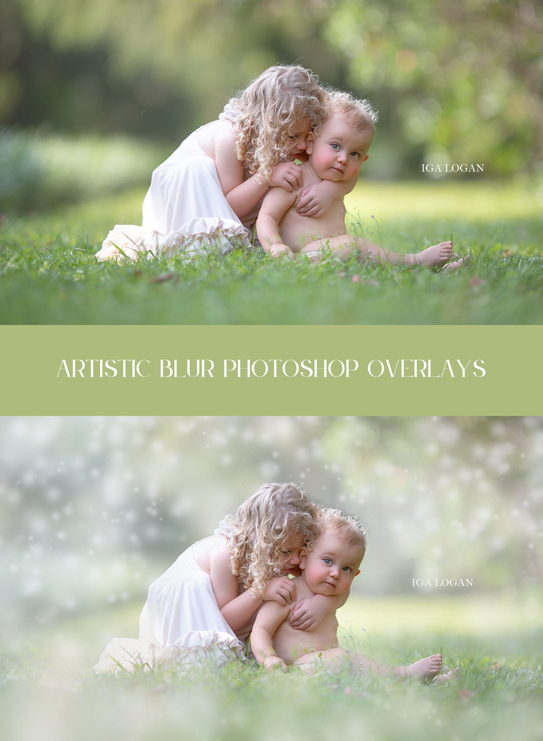 Artistic Blur Photo Overlays