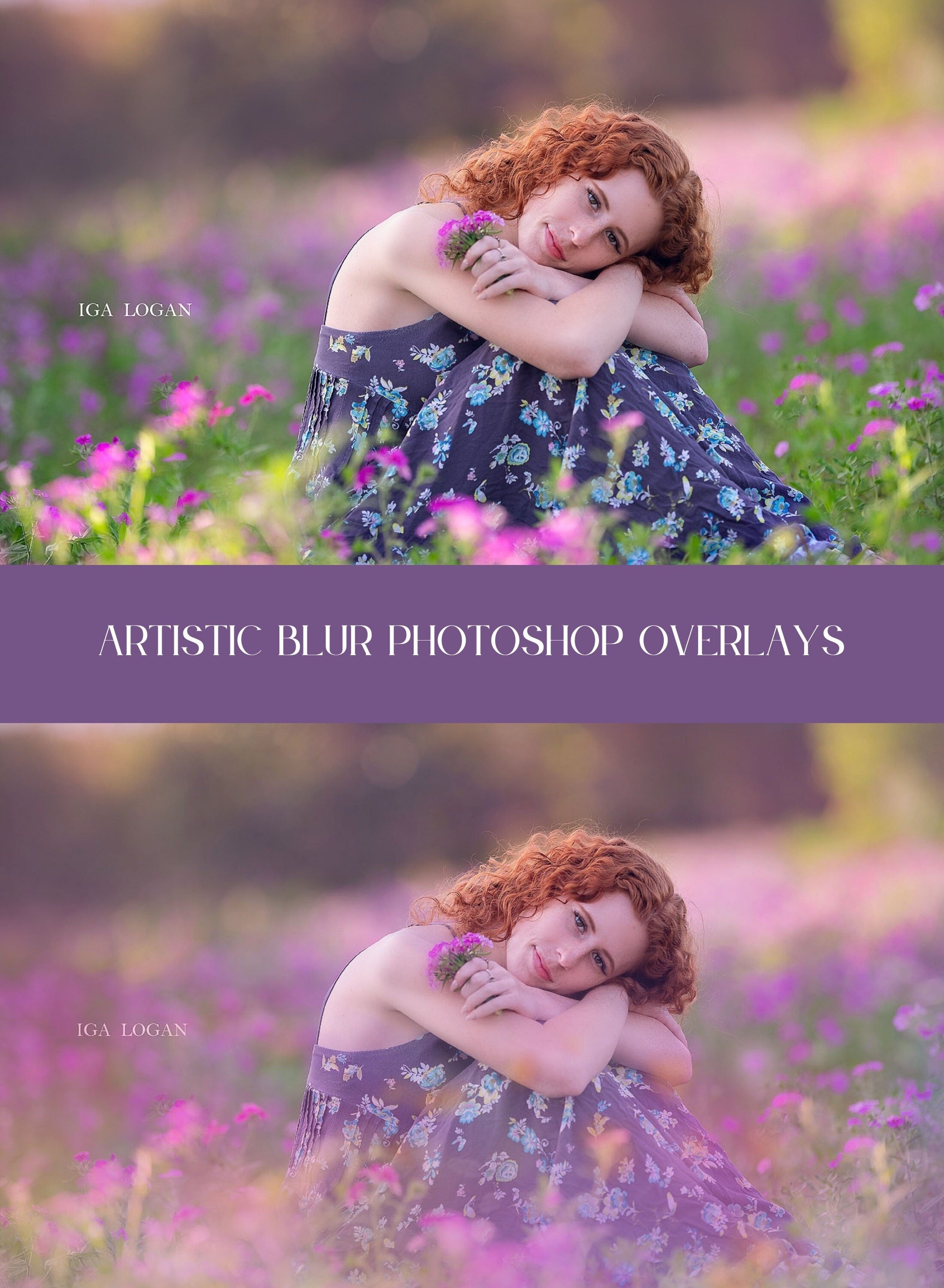 Artistic Blur Photo Overlays