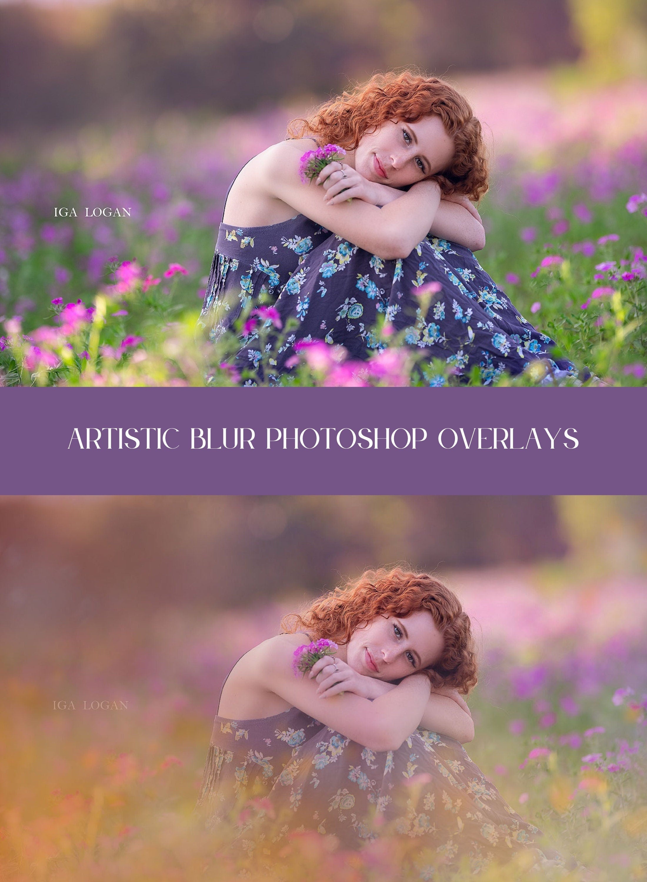 Artistic Blur Photo Overlays