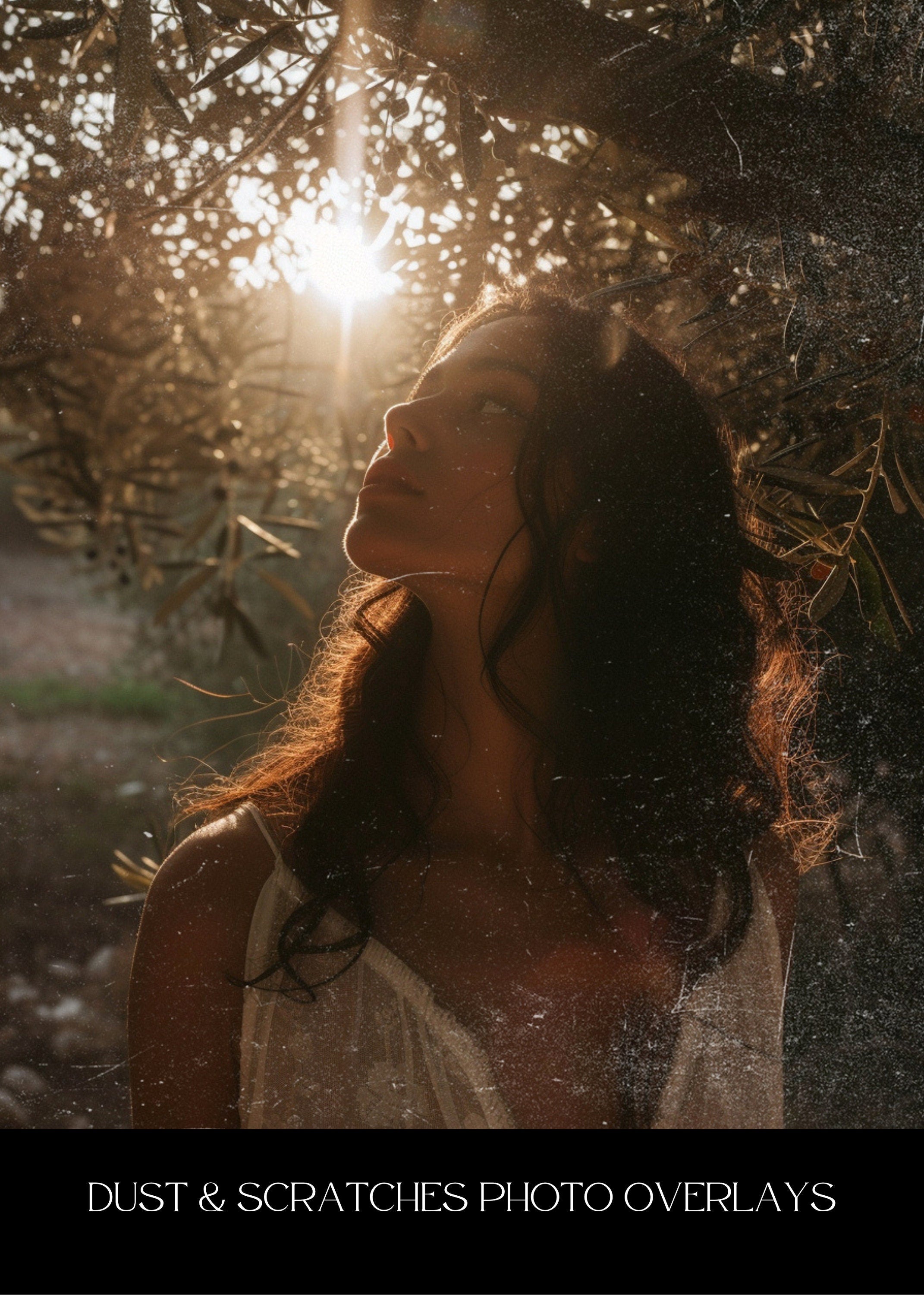 Vintage Film Dust & Scratches Photo Overlays