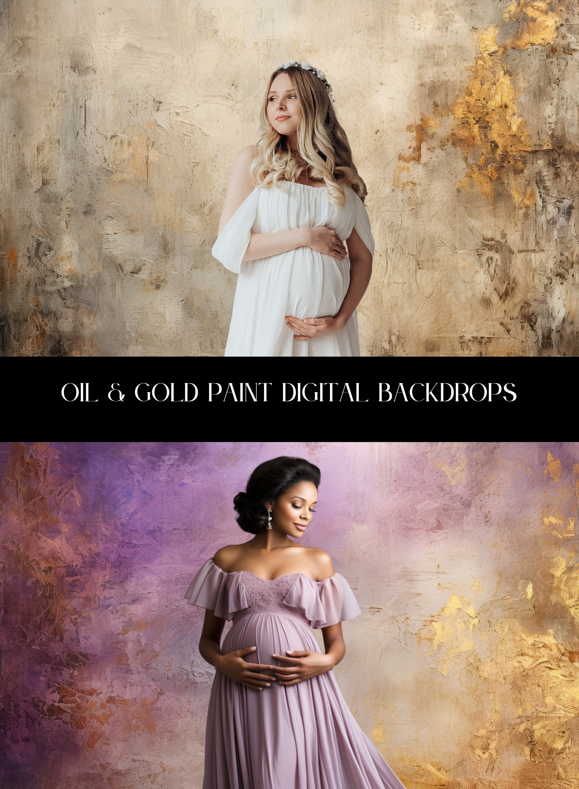 Gold Oil Fine Art Textures