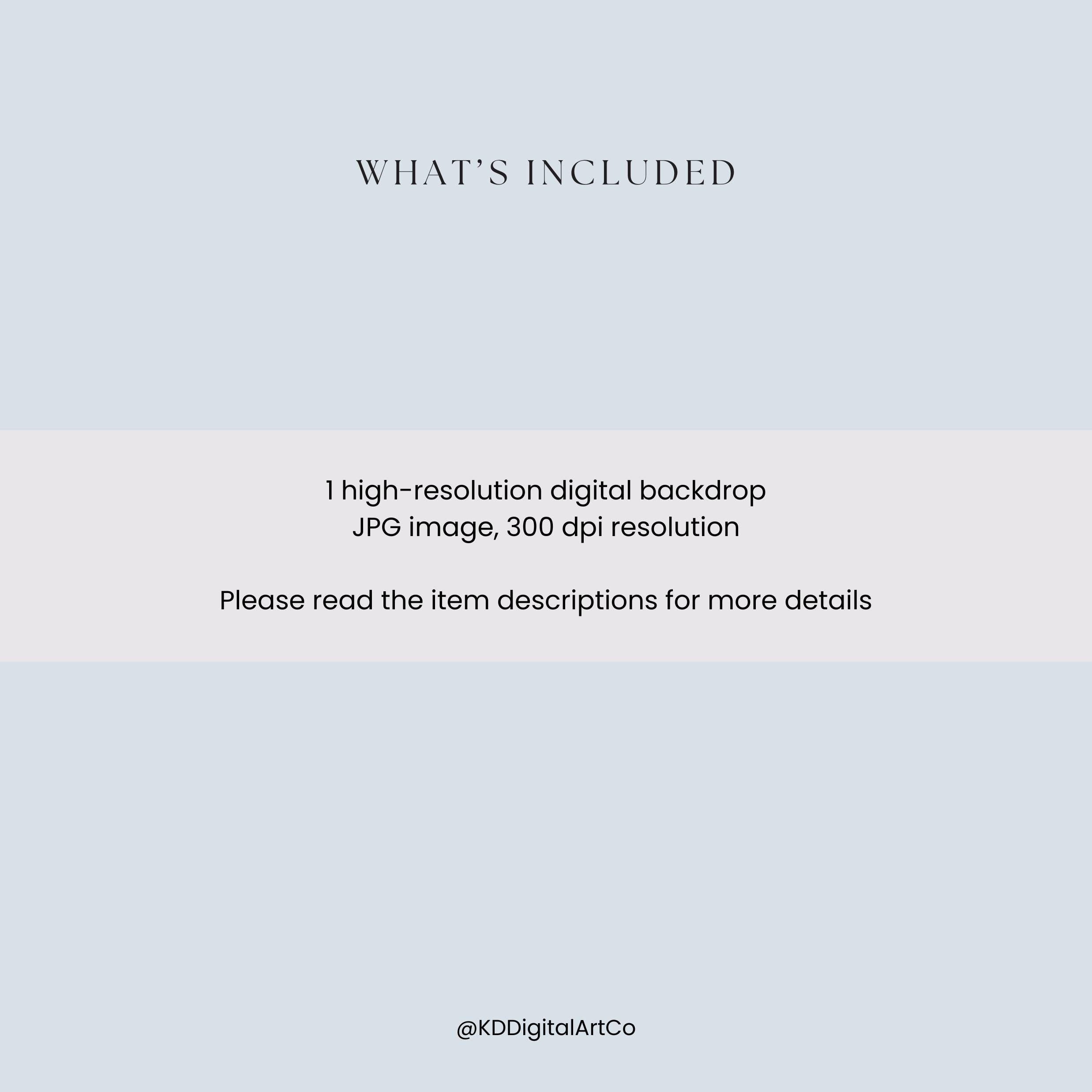 Winter Deer Christmas Digital Backdrop: Photo Studio Scene (JPG)