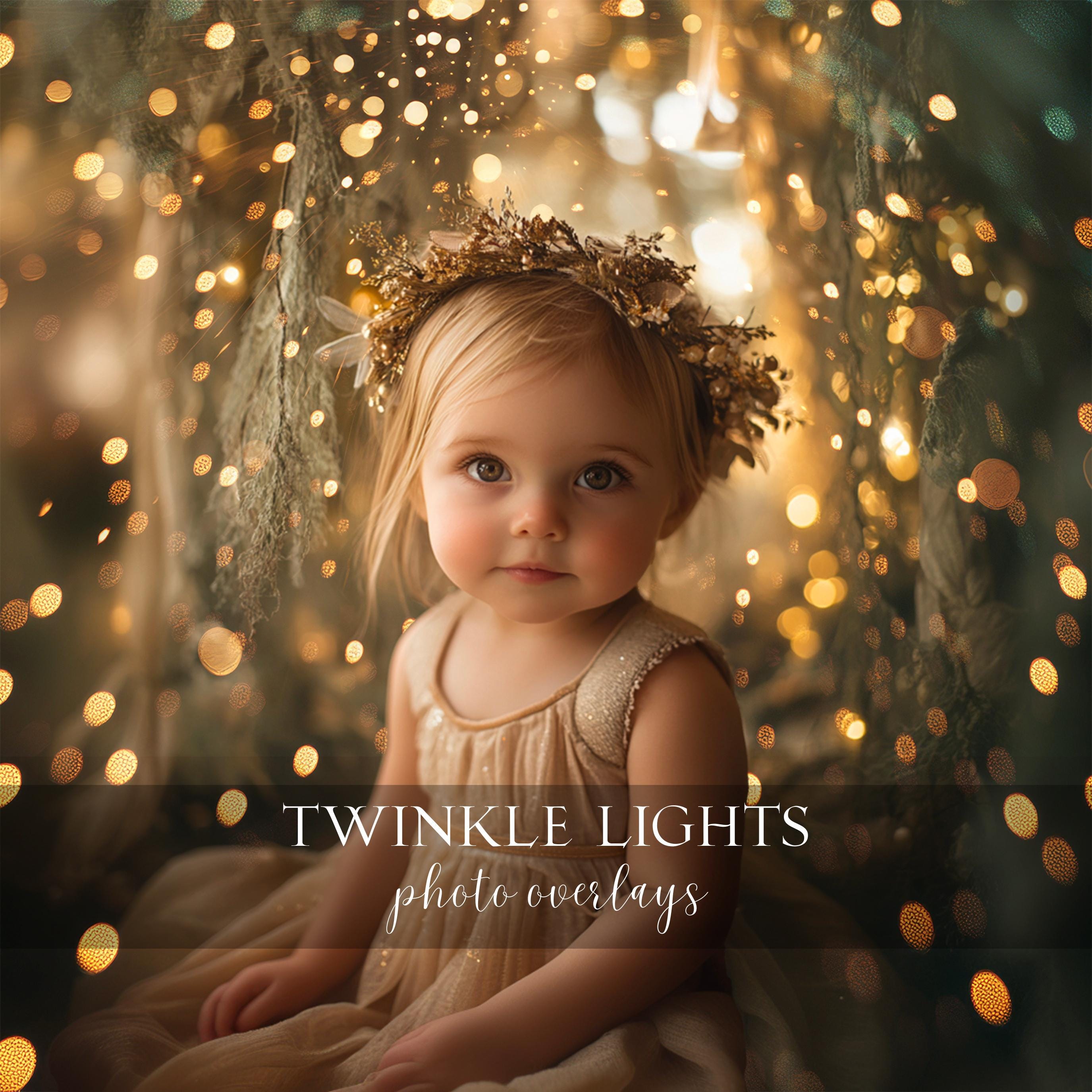 Twinkle Lights Photo Overlays